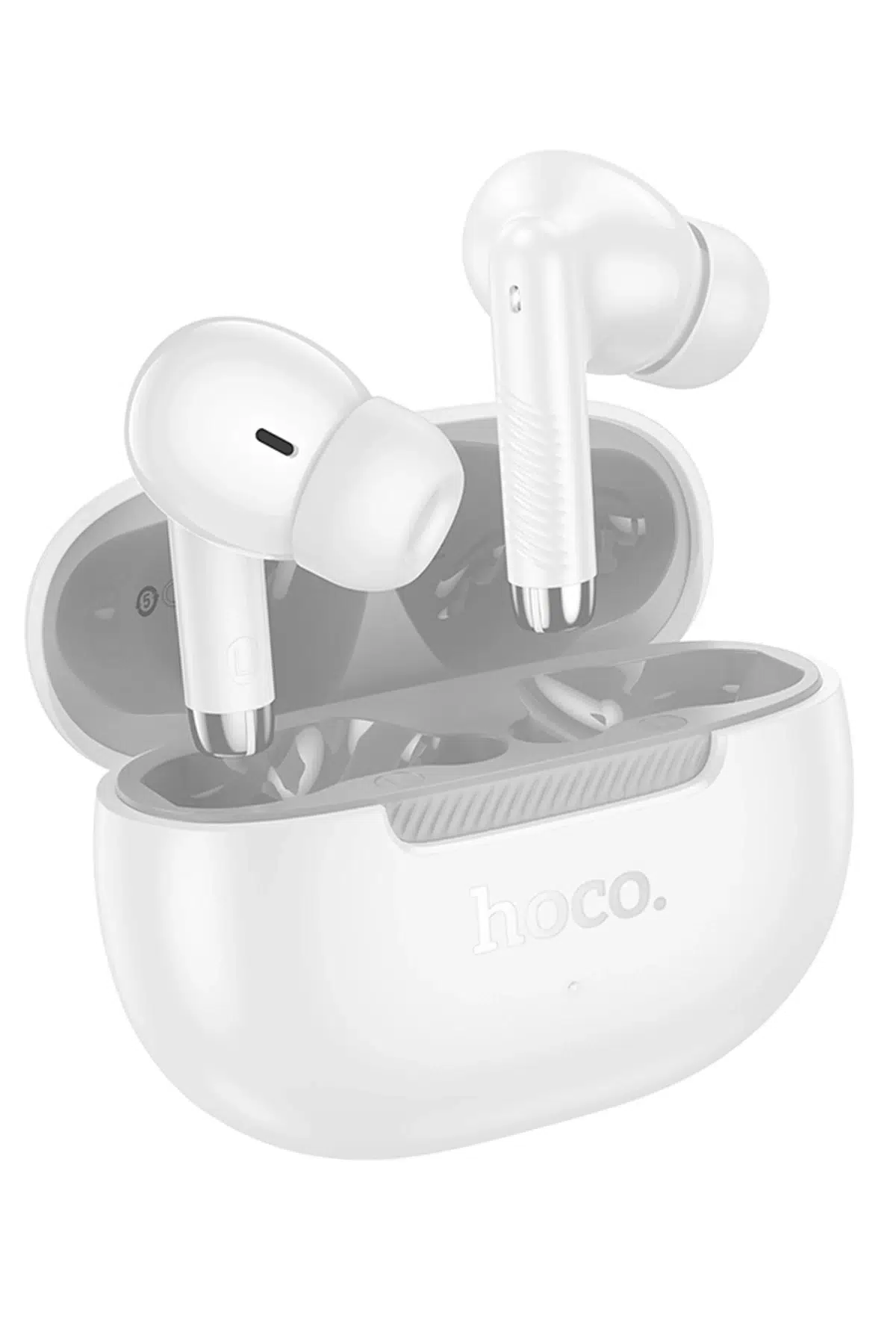 Hoco. EQ24 Estrella Aktif Gürültü Engelleyici Özellikli Bluetooth 5.4 Kablosuz TWS Airpods Kulaklık - Beyaz