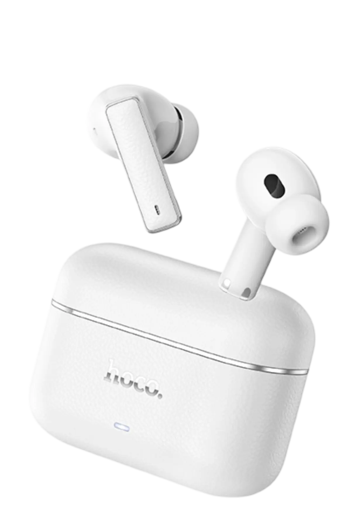 Hoco. EQ35 Rhyme ANC ve ENC Özellikli Bluetooth 5.4 Destekli TWS Kablosuz Kulaklık - Beyaz