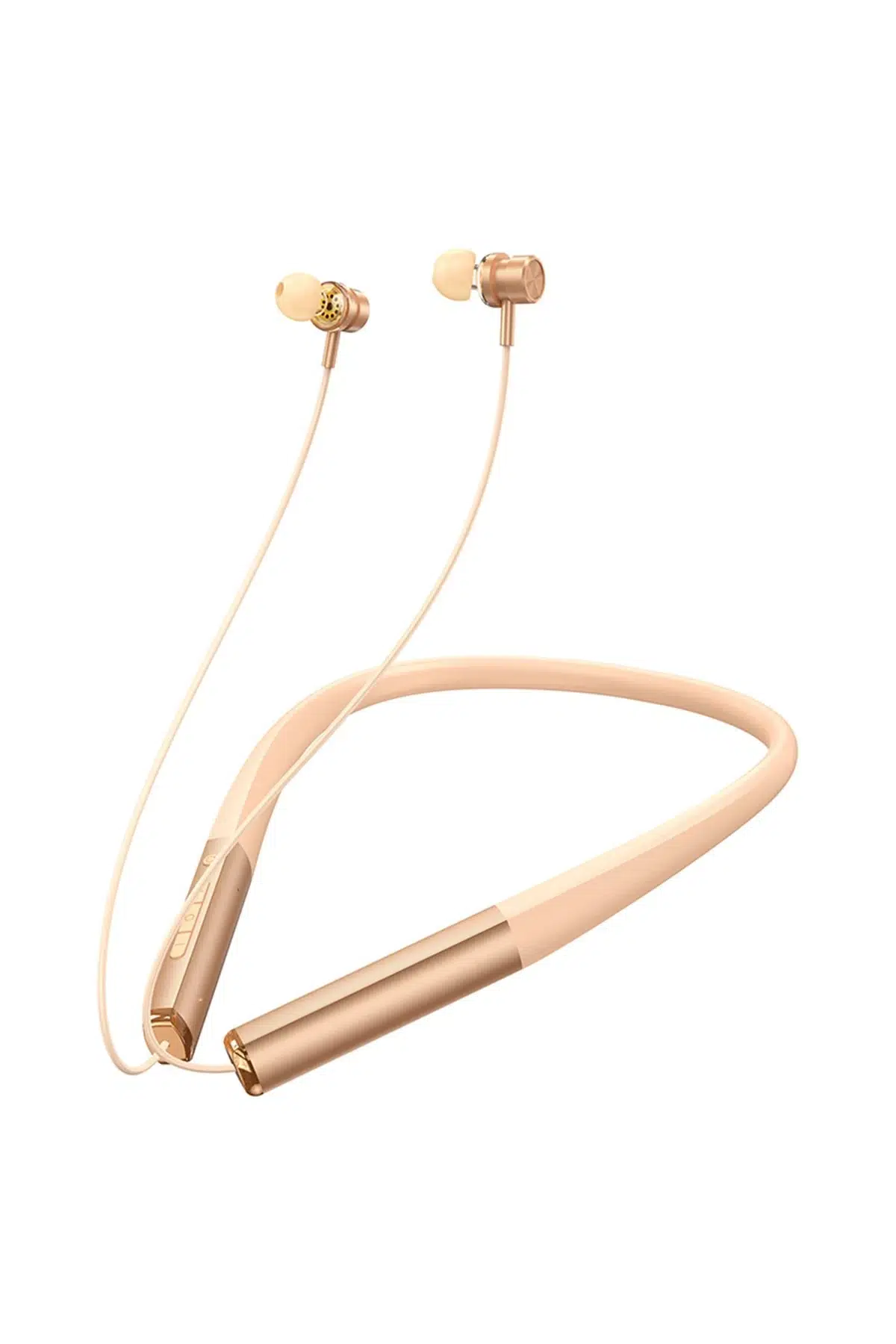 Hoco. ES71 Platinum BT 5.3 Boyun Askı Özellikli Kablosuz Bluetooth Kulaklık - Turuncu