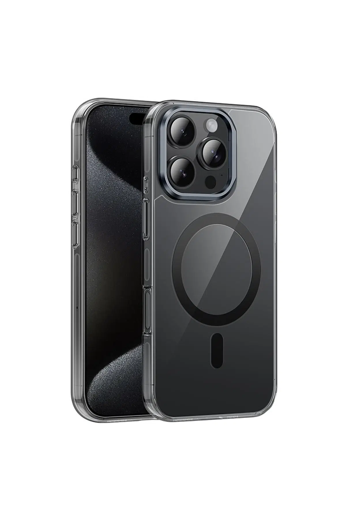 Hoco. iPhone 16 Pro Invisible Magsafe Kapak - Siyah