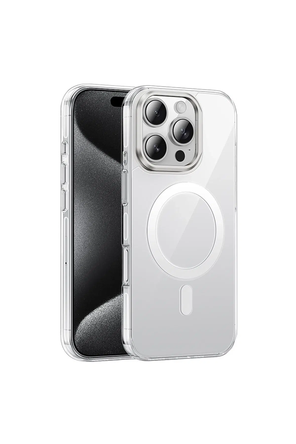 Hoco. iPhone 16 Pro Max Invisible Magsafe Kapak - Şeffaf