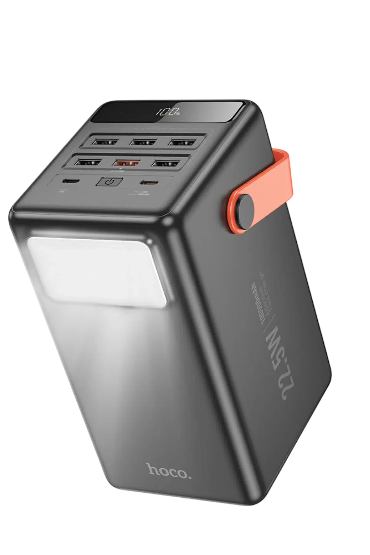Hoco. J142 Surpass 100.000 mAh 22.5W PD 20W Powerbank - Siyah