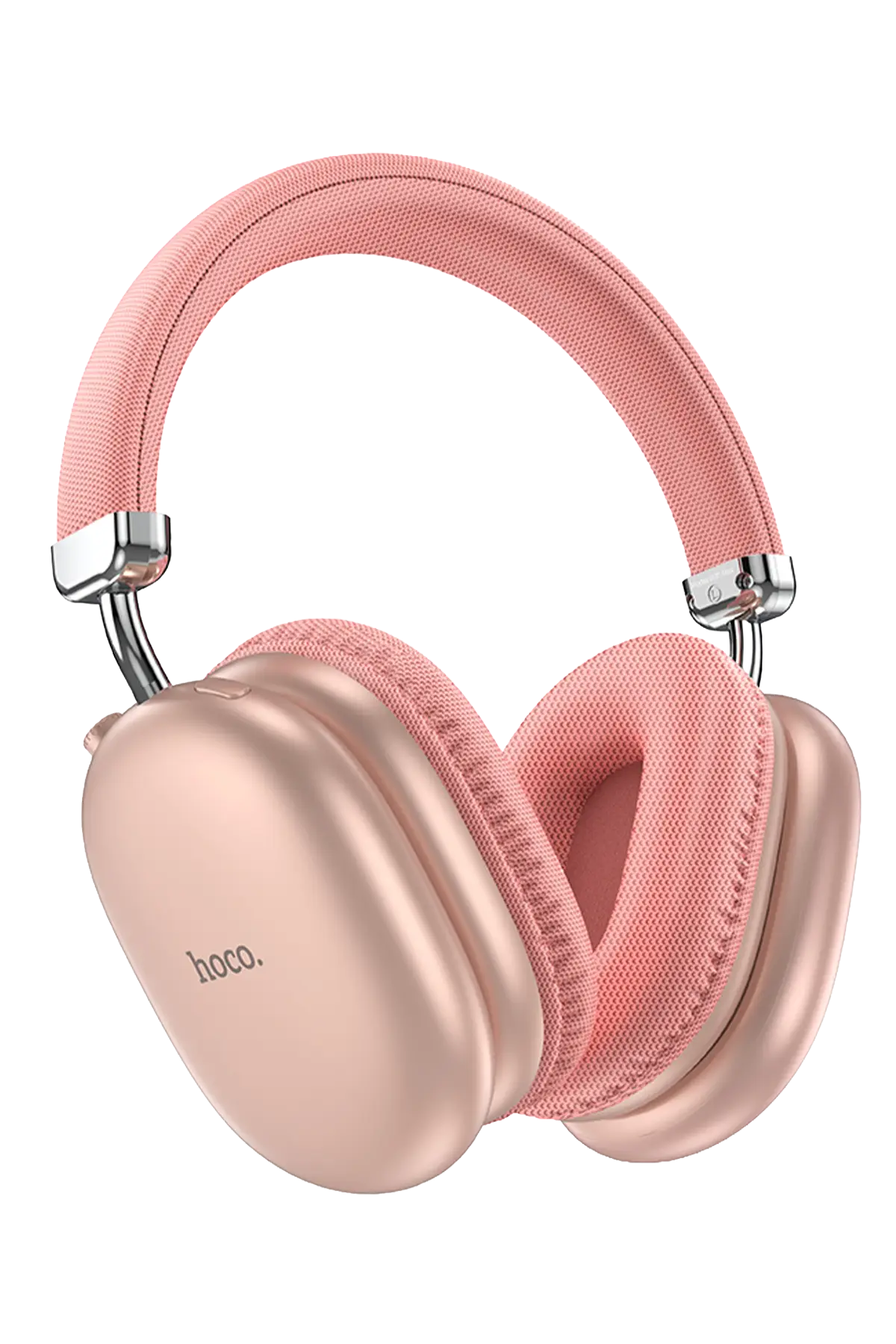 Hoco. W35 Max Joy Aux Destekli Bluetooth Kablosuz Kulaklık - Pembe