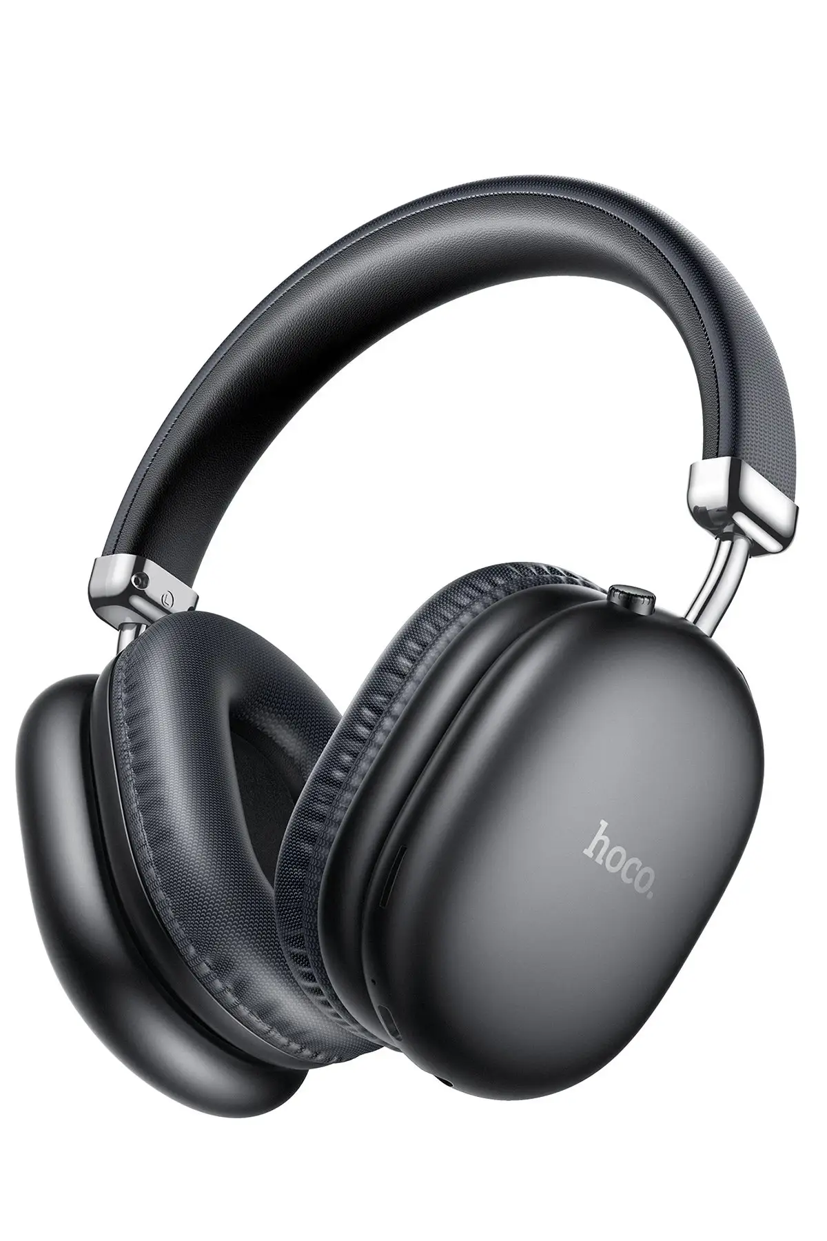 Hoco. W35 Max Joy Aux Destekli Bluetooth Kablosuz Kulaklık - Siyah