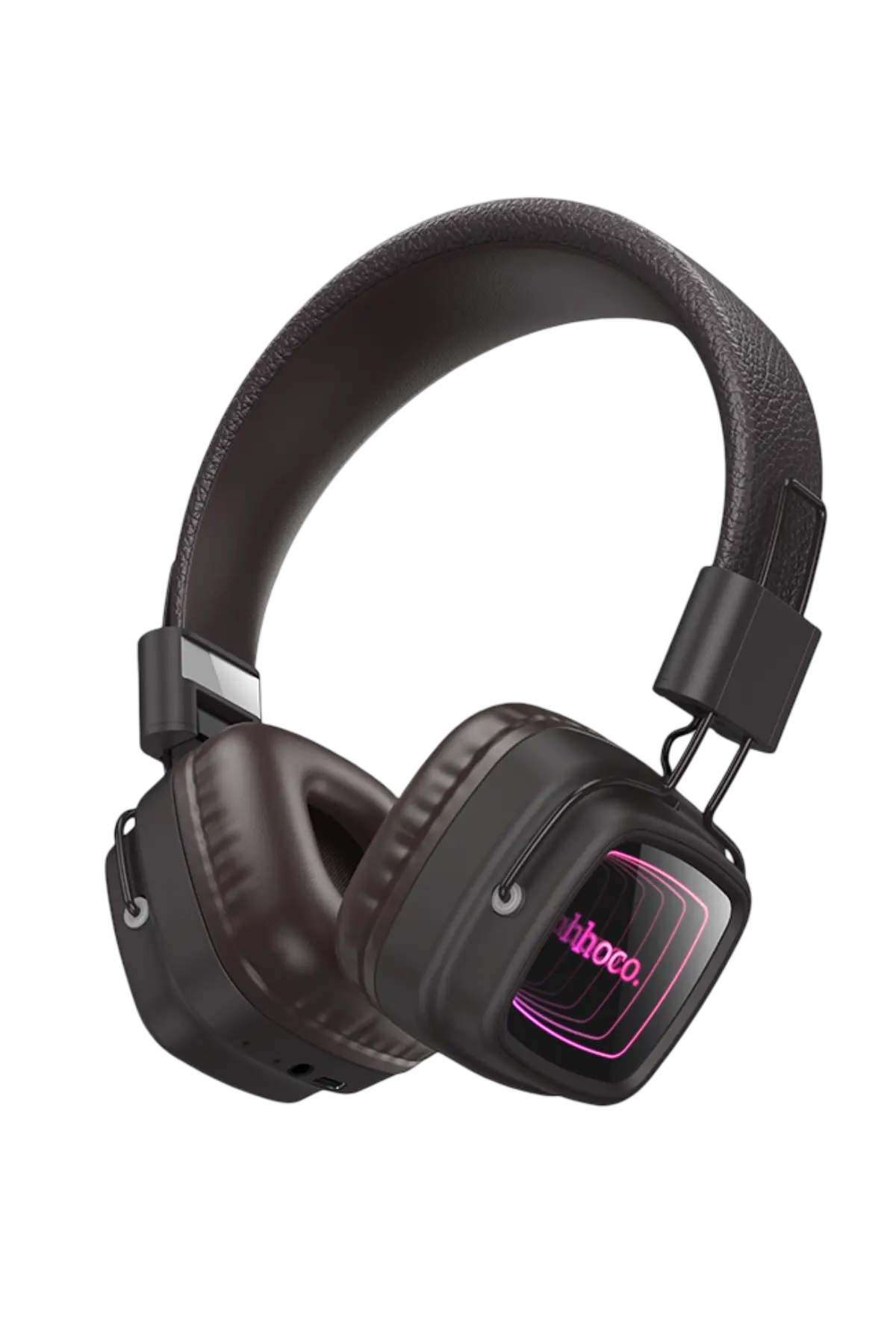 Hoco. W72 Earl III Bluetooth 6.0 Destekli Kablosuz Kulaklık - Kahverengi