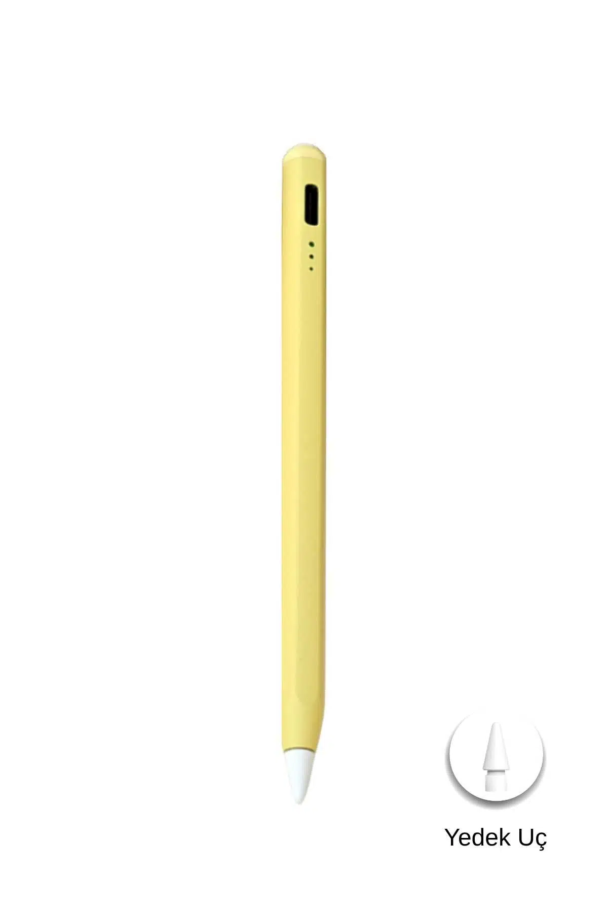 iPad 11 Nesil Uyumlu Avuçiçi Red ve Eğim Özellikli Aktif Dokunmatik Tablet Kalemi FSKL35 - Sarı