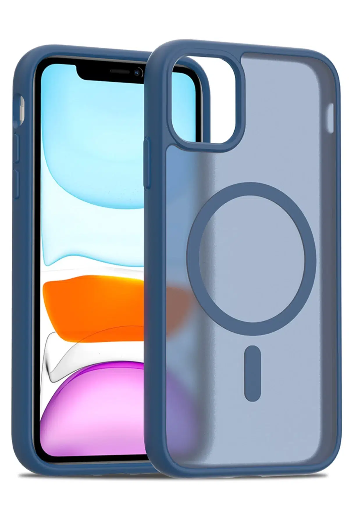 iPhone 11 Pro Max Jota Magsafe Kapak - Lacivert