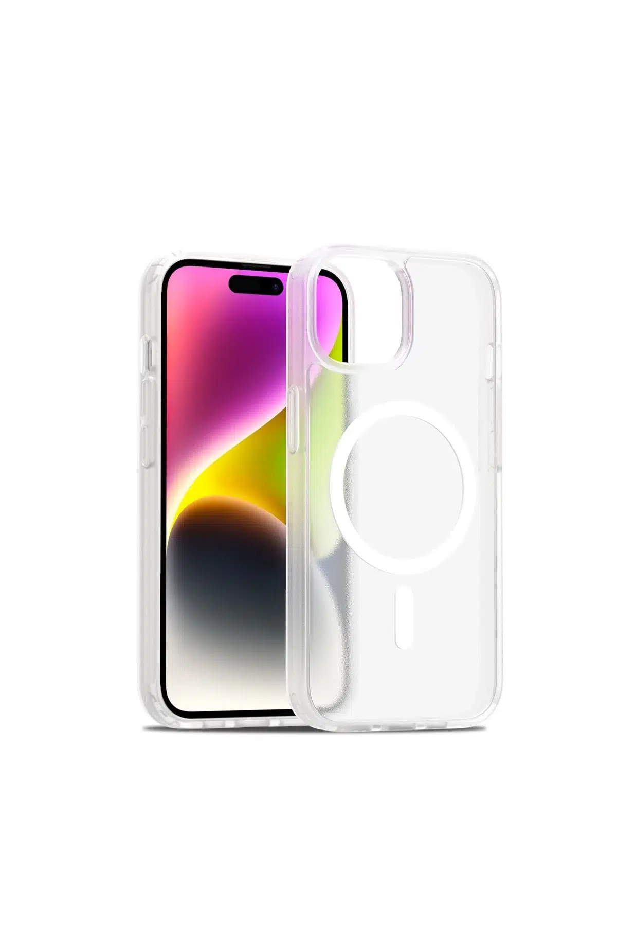 iPhone 14 Jota Magsafe Kapak - Şeffaf