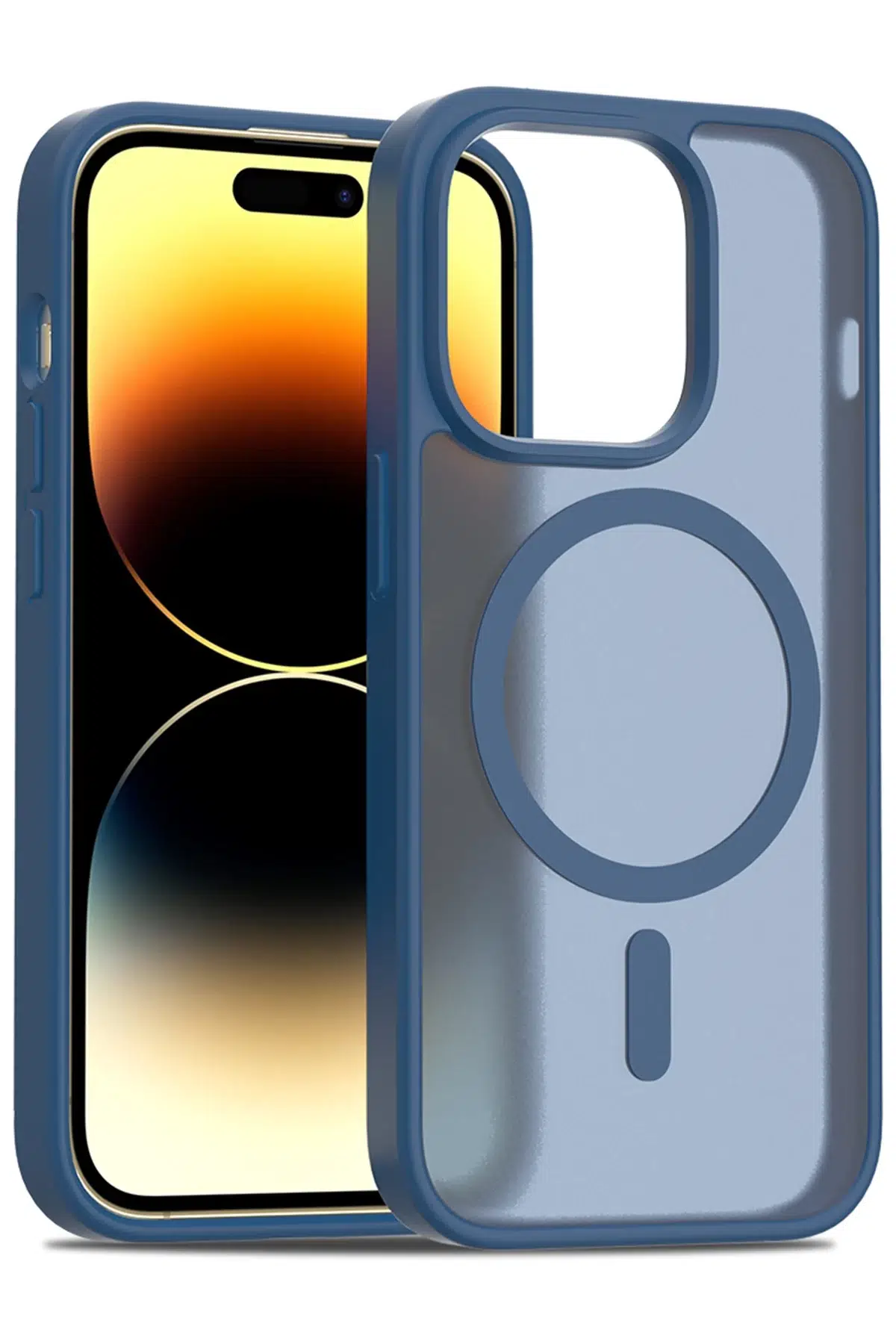 iPhone 14 Pro Jota Magsafe Kapak - Lacivert