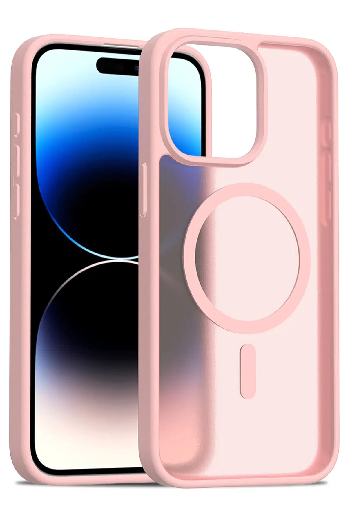 iPhone 14 Pro Max Jota Magsafe Kapak - Pudra