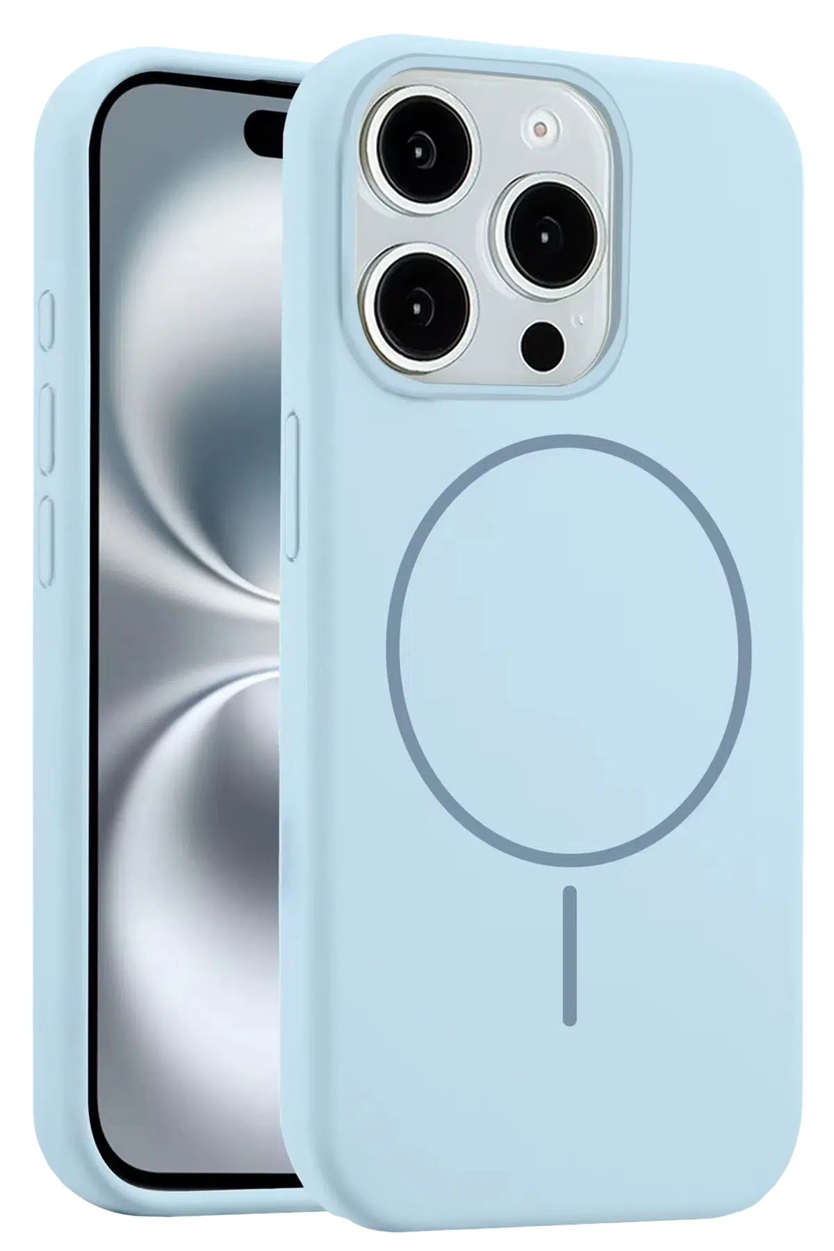 iPhone 14 Pro Max Kılıf Jully Magsafe Kapak - Mavi