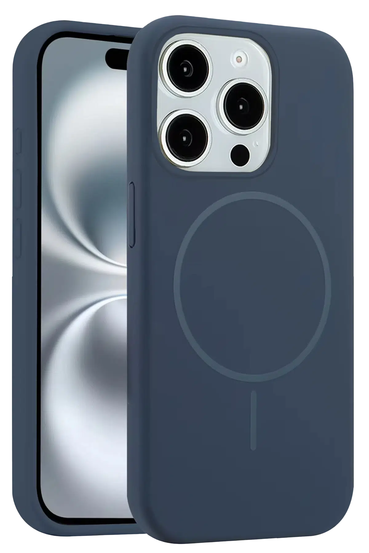 iPhone 15 Pro Max Kılıf Jully Magsafe Kapak - Lacivert