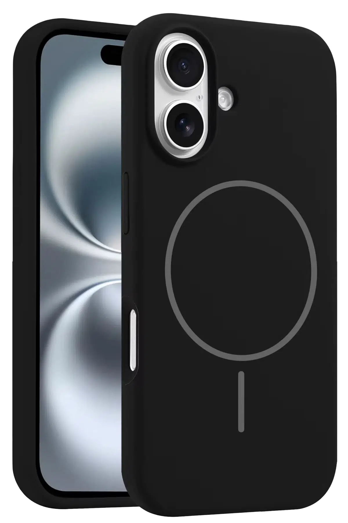 iPhone 16 Plus Kılıf Jully Magsafe Kapak - Siyah