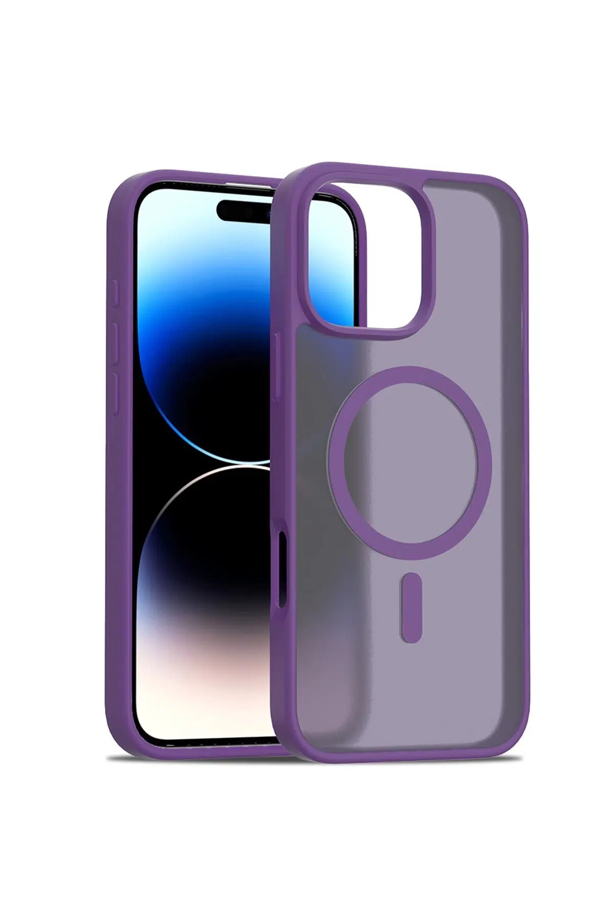 iPhone 16 Pro Max Jota Magsafe Kapak - Derin Mor