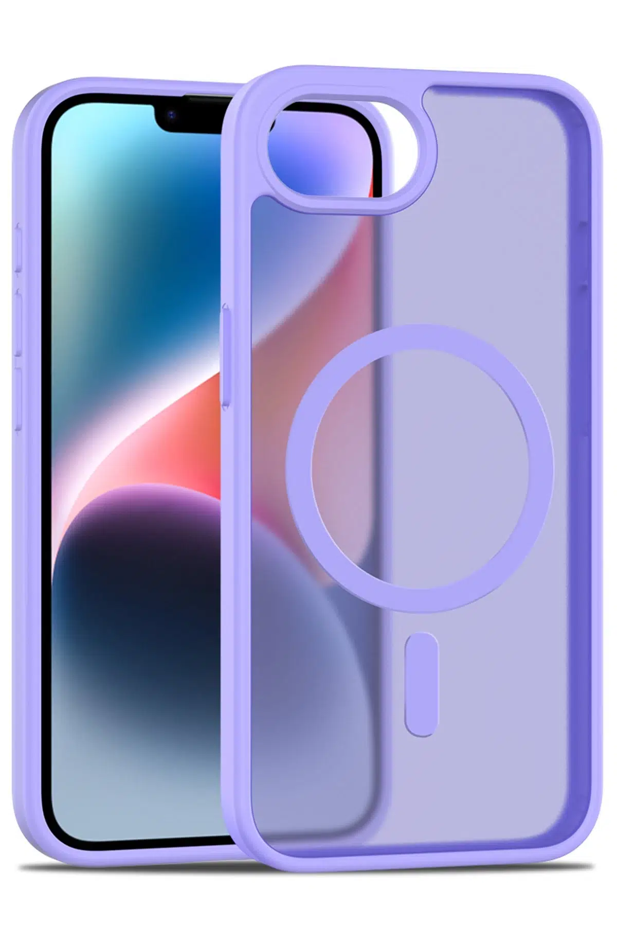 iPhone 16E Jota Magsafe Kapak - Lila