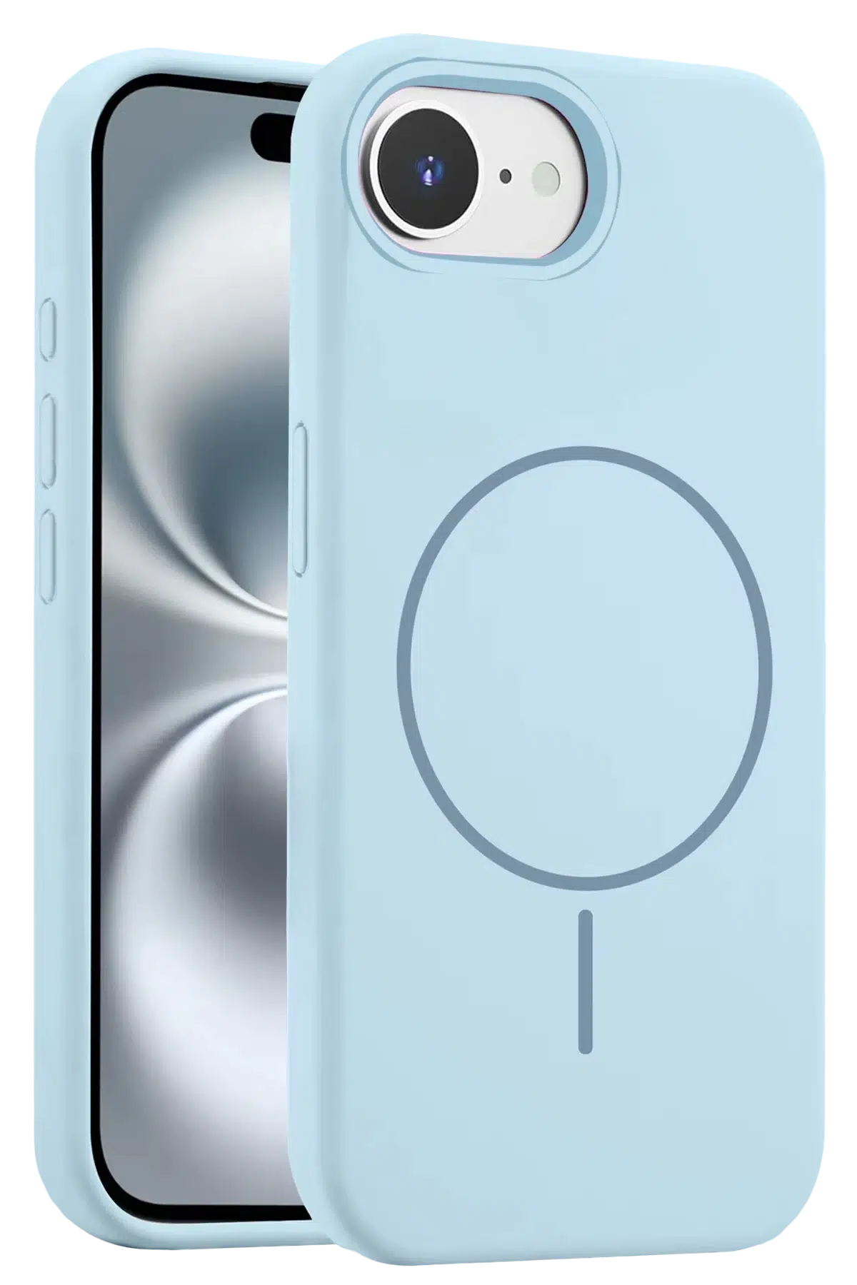 iPhone 16E Kılıf Jully Magsafe Kapak - Mavi