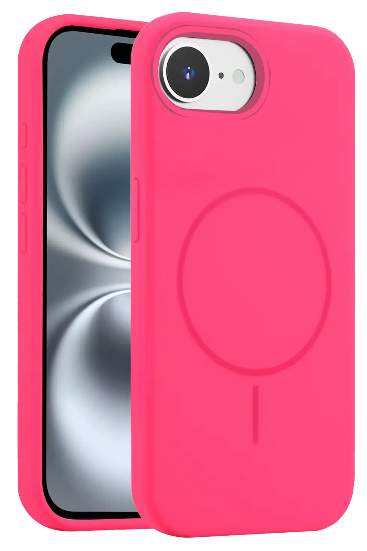 iPhone 16E Kılıf Jully Magsafe Kapak - Pembe