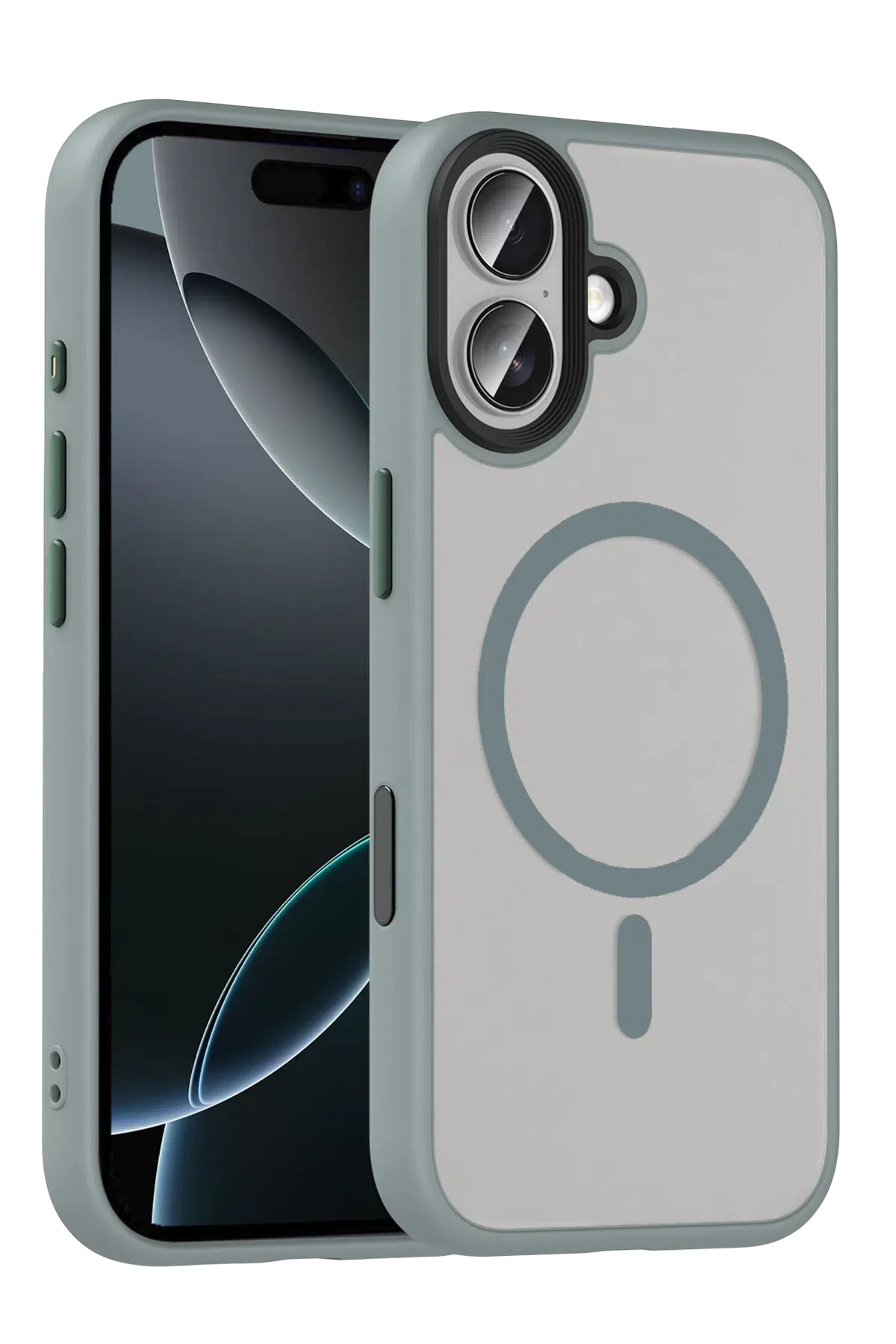 Joko Apple iPhone 16 Megane Magsafe Kapak - Titan Gri