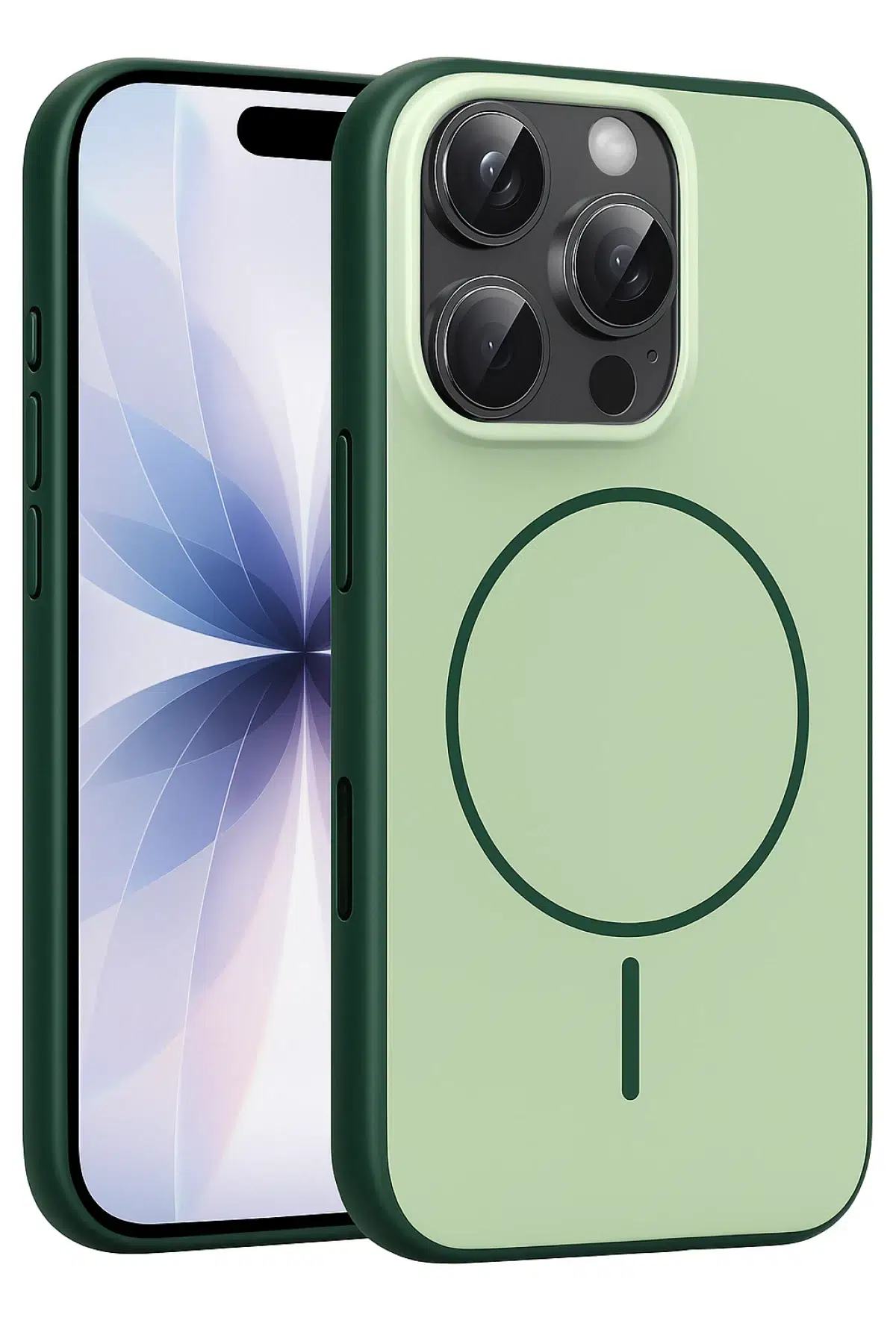 Joko Apple iPhone 16 Pro Max Neva Magsafe Kapak - Koyu Yeşil