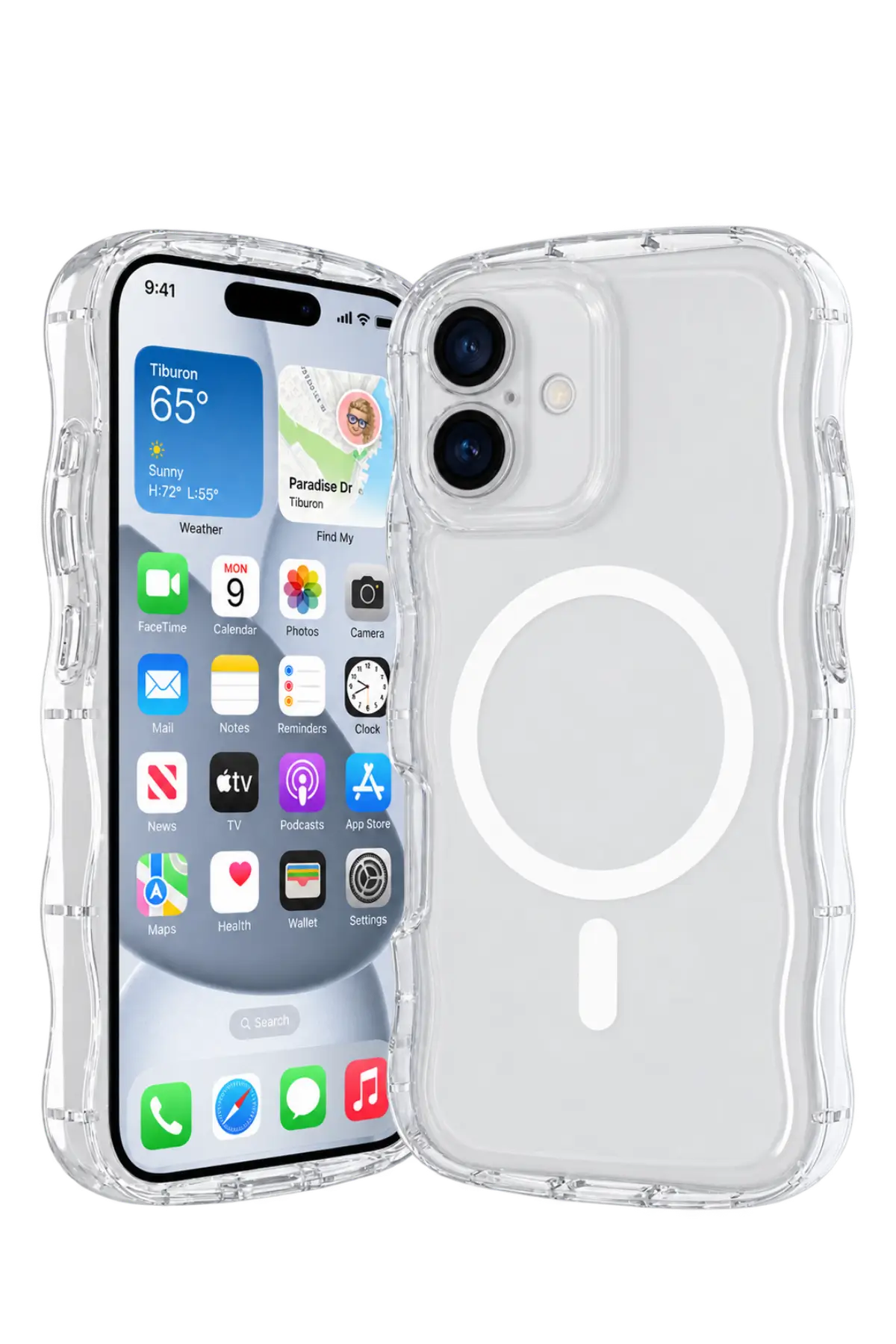 Joko Apple iPhone 16 Vev Full Airbag Magsafe Kapak - Şeffaf