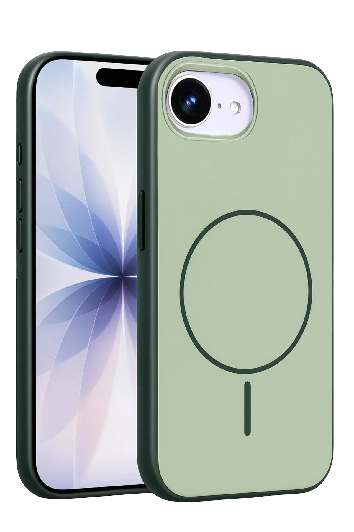 Joko Apple iPhone 16E Neva Magsafe Kapak - Koyu Yeşil