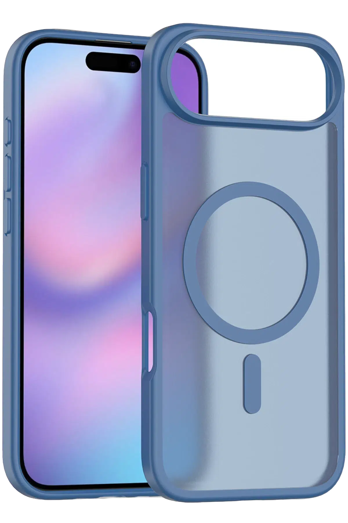 Fuchsia Apple iPhone 17 Air Jota Magsafe Kapak - Lacivert