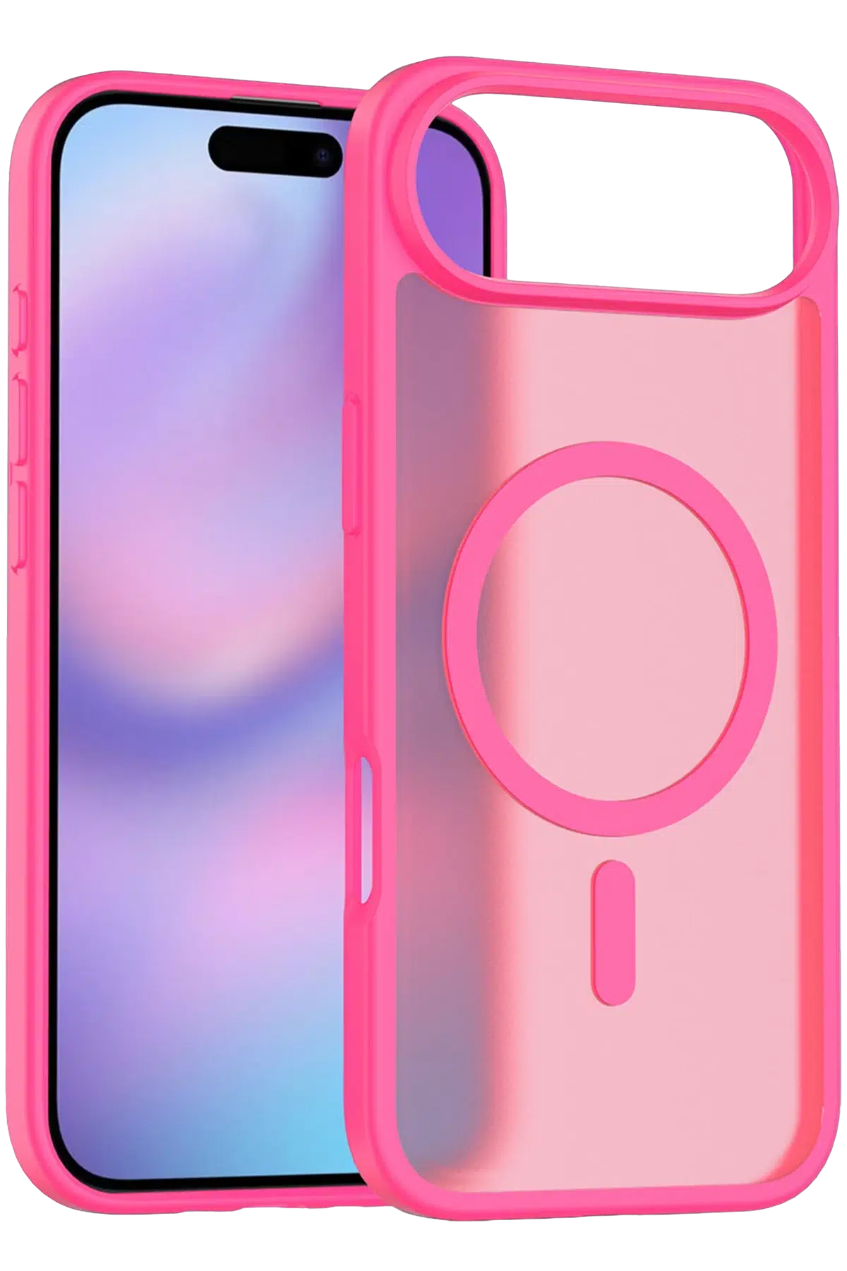 Fuchsia Apple iPhone 17 Air Jota Magsafe Kapak - Rose