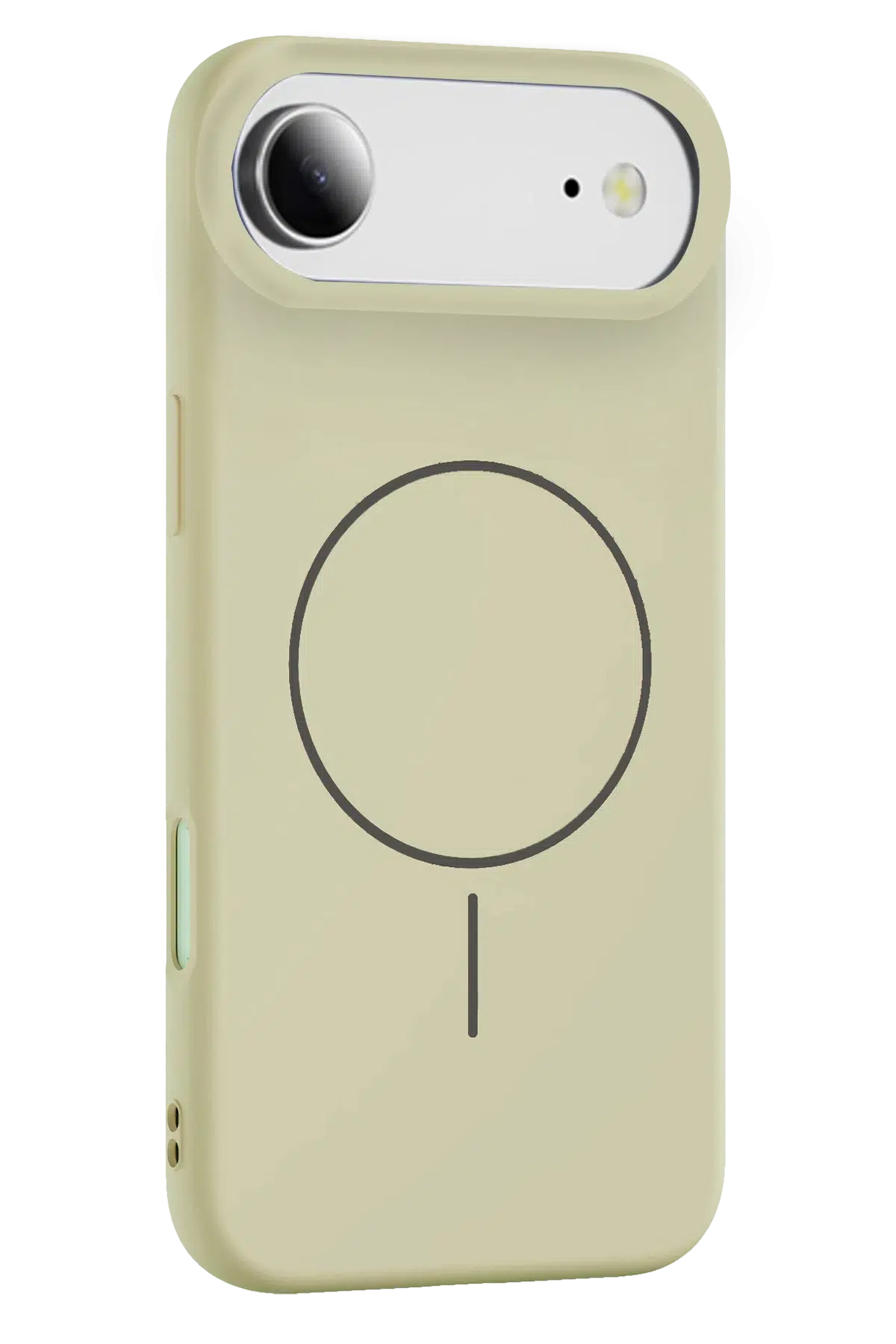 Fuchsia Apple iPhone 17 Air Jully Magsafe Kapak - Bej