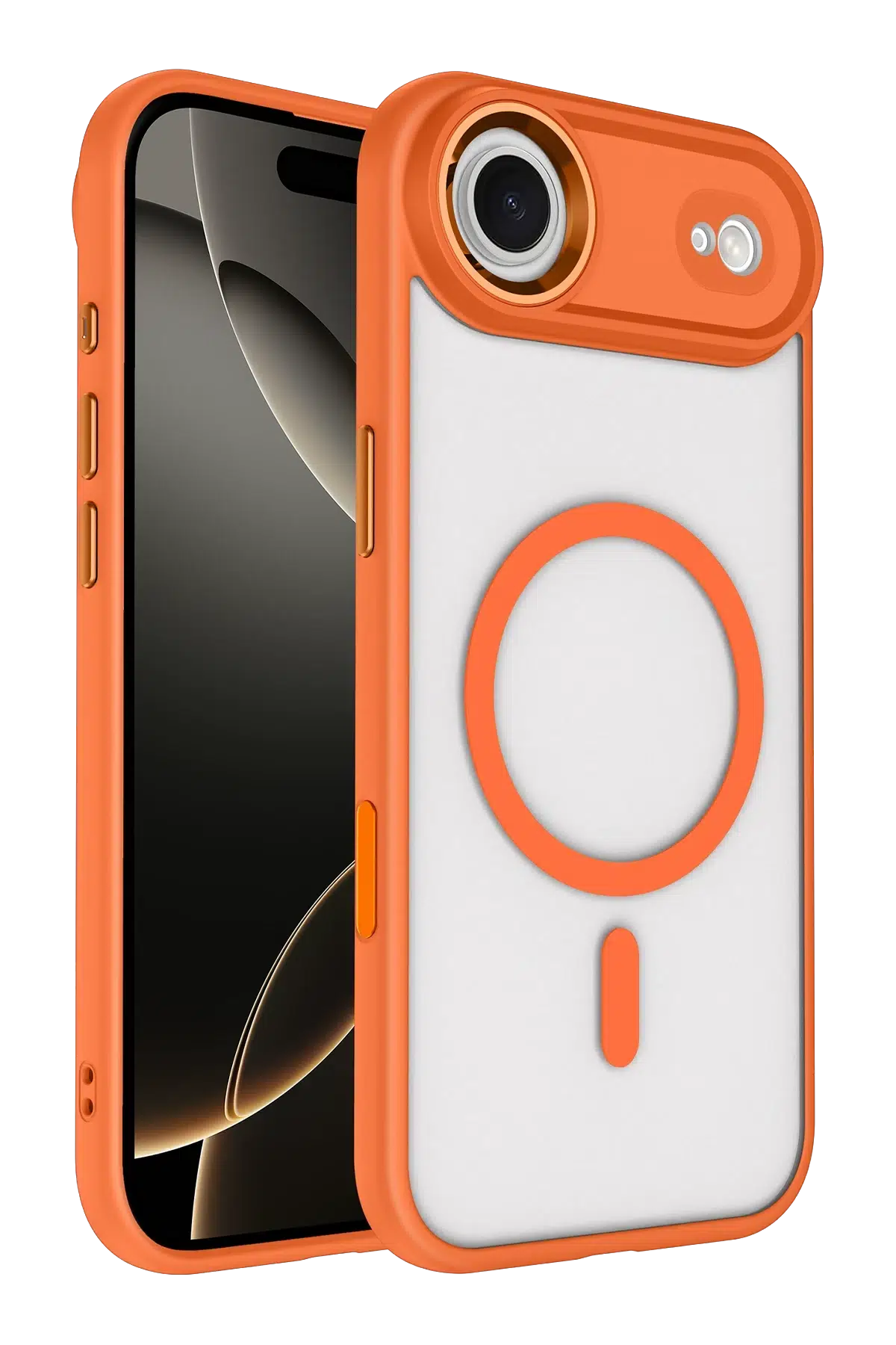 Apple iPhone 17 Air Terea Magsafe Kapak - Turuncu