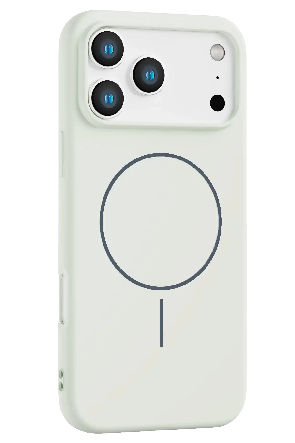 Fuchsia Apple iPhone 17 Pro Jully Magsafe Kapak - Beyaz