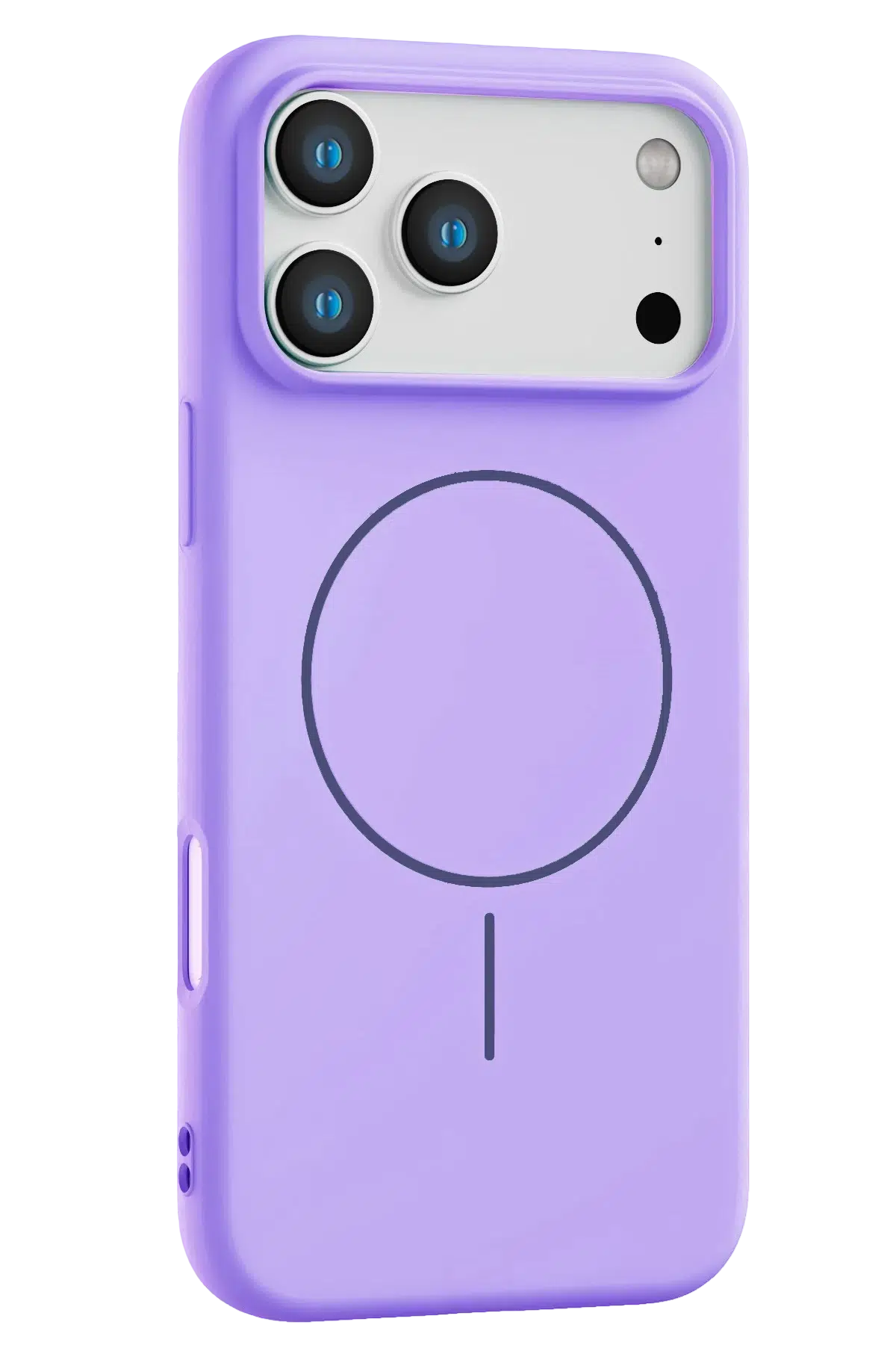 Fuchsia Apple iPhone 17 Pro Jully Magsafe Kapak - Lila