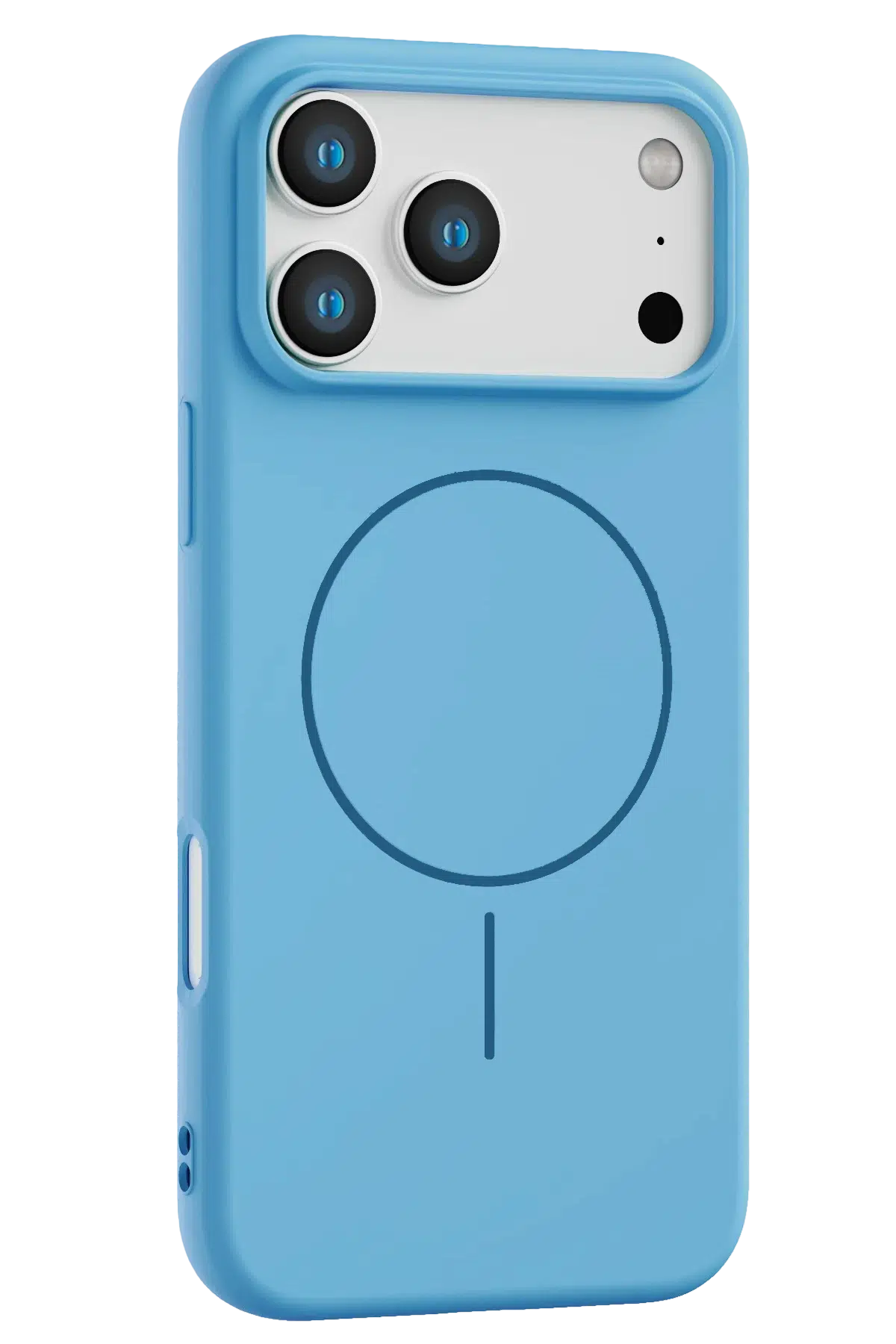 Fuchsia Apple iPhone 17 Pro Jully Magsafe Kapak - Mavi