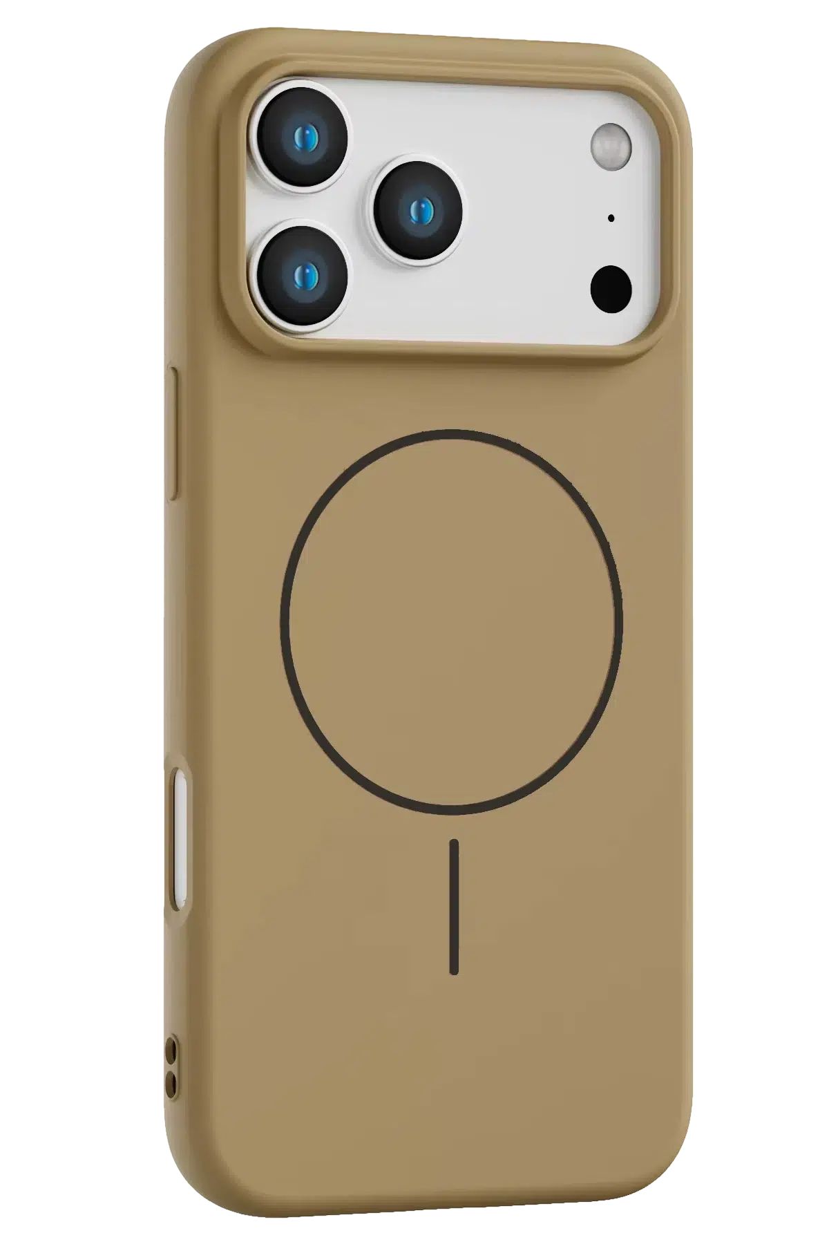 Fuchsia Apple iPhone 17 Pro Max Jully Magsafe Kapak - Çöl Titanyum