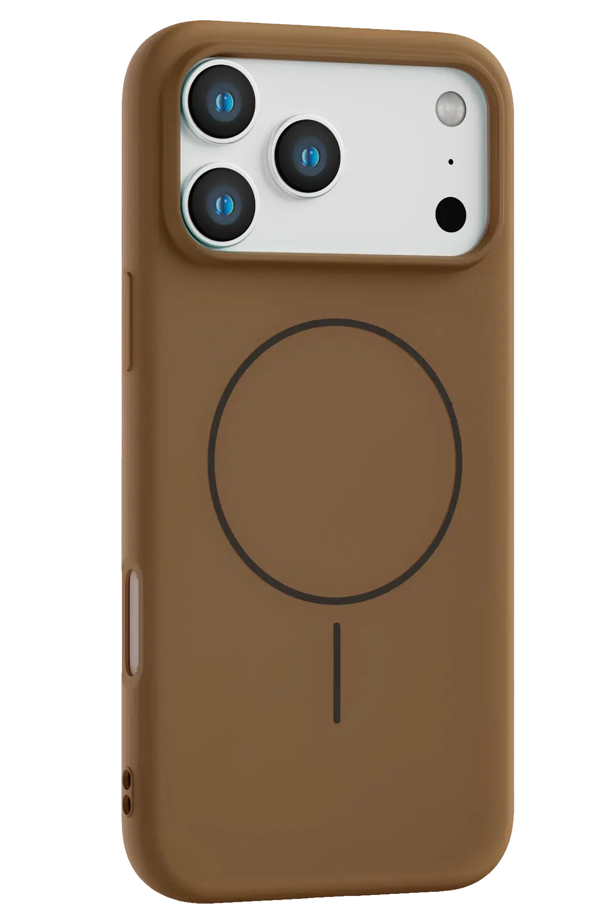 Fuchsia Apple iPhone 17 Pro Max Jully Magsafe Kapak - Kahverengi