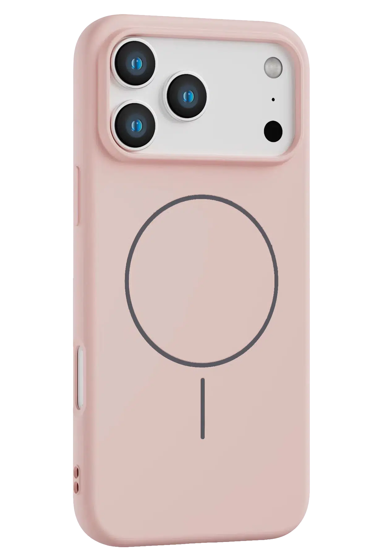 Fuchsia Apple iPhone 17 Pro Max Jully Magsafe Kapak - Pudra