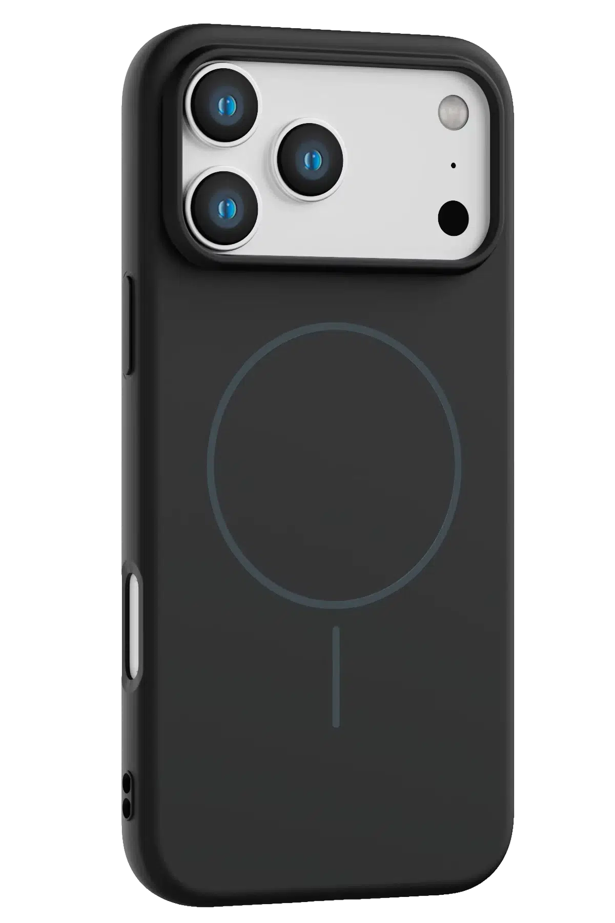 Fuchsia Apple iPhone 17 Pro Max Jully Magsafe Kapak - Siyah