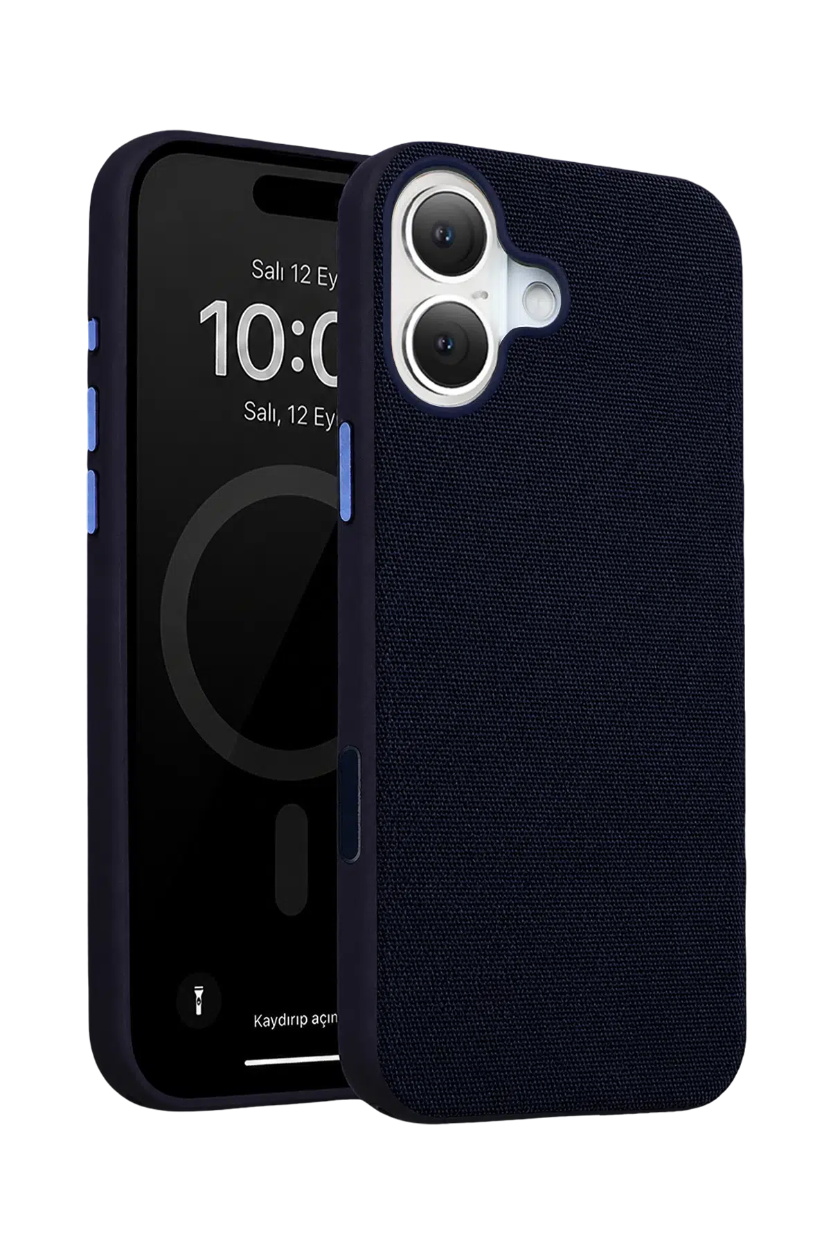 Fuchsia Apple ile Uyumlu iPhone 17 Vero MagneticSave Kapak - Mavi