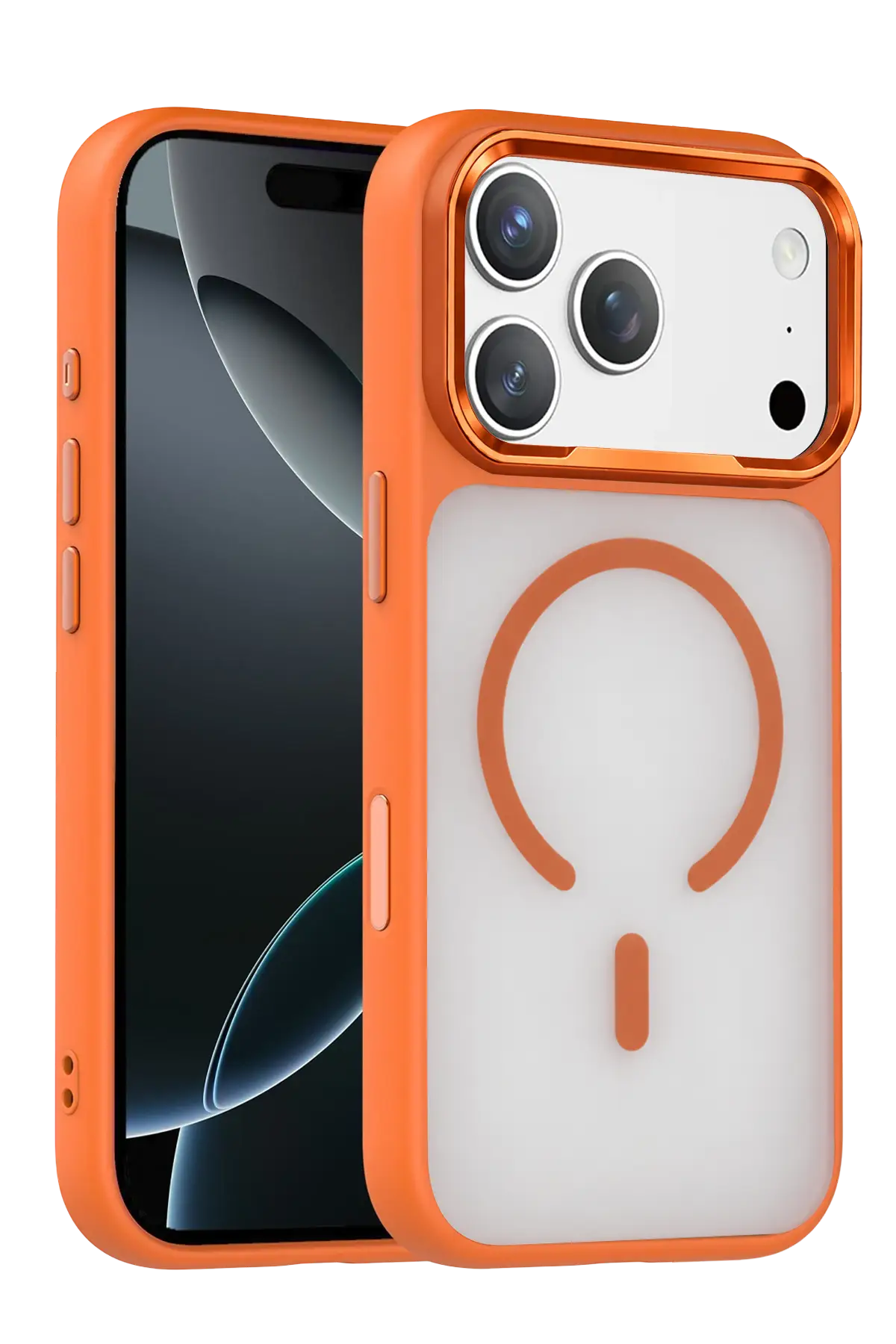 Joko Apple iPhone 18 Pro Max/17 Pro Max Prime Magsafe Kapak - Turuncu