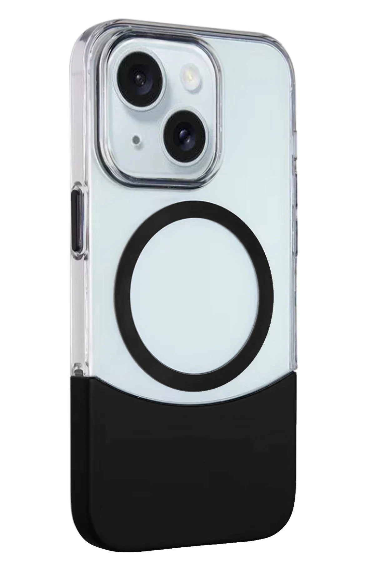 iPhone 15 PC Suit Magsafe Kapak - Siyah