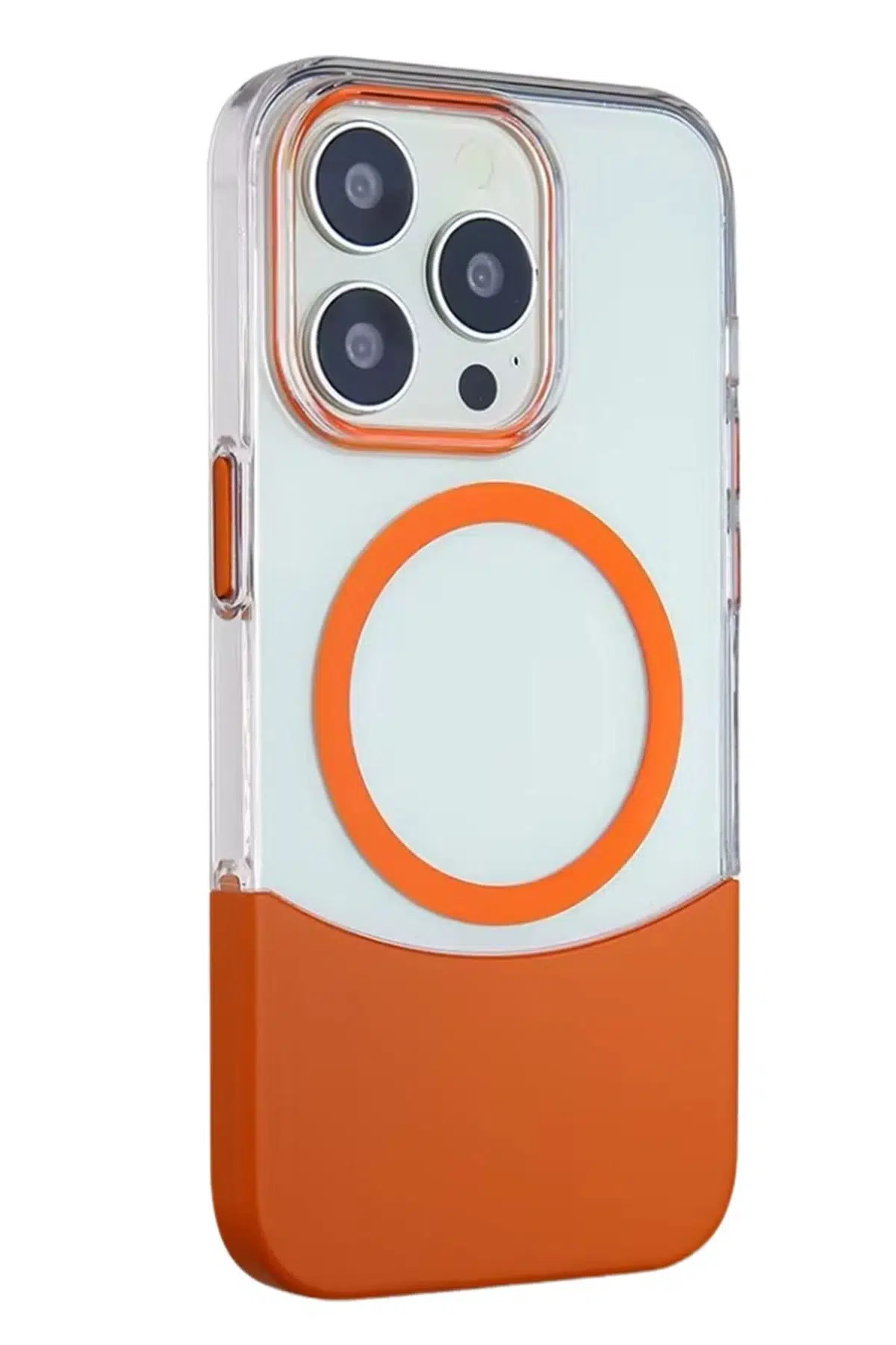 Joko Apple iPhone 15 Pro PC Suit Magsafe Kapak - Turuncu
