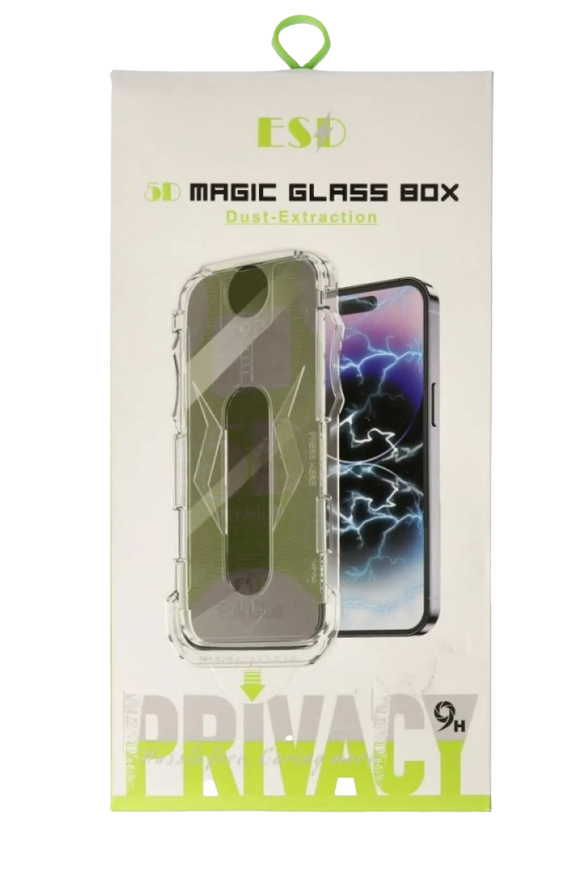 Fuchsia Apple ile Uyumlu iPhone 17 Magic 5D Hayalet Cam