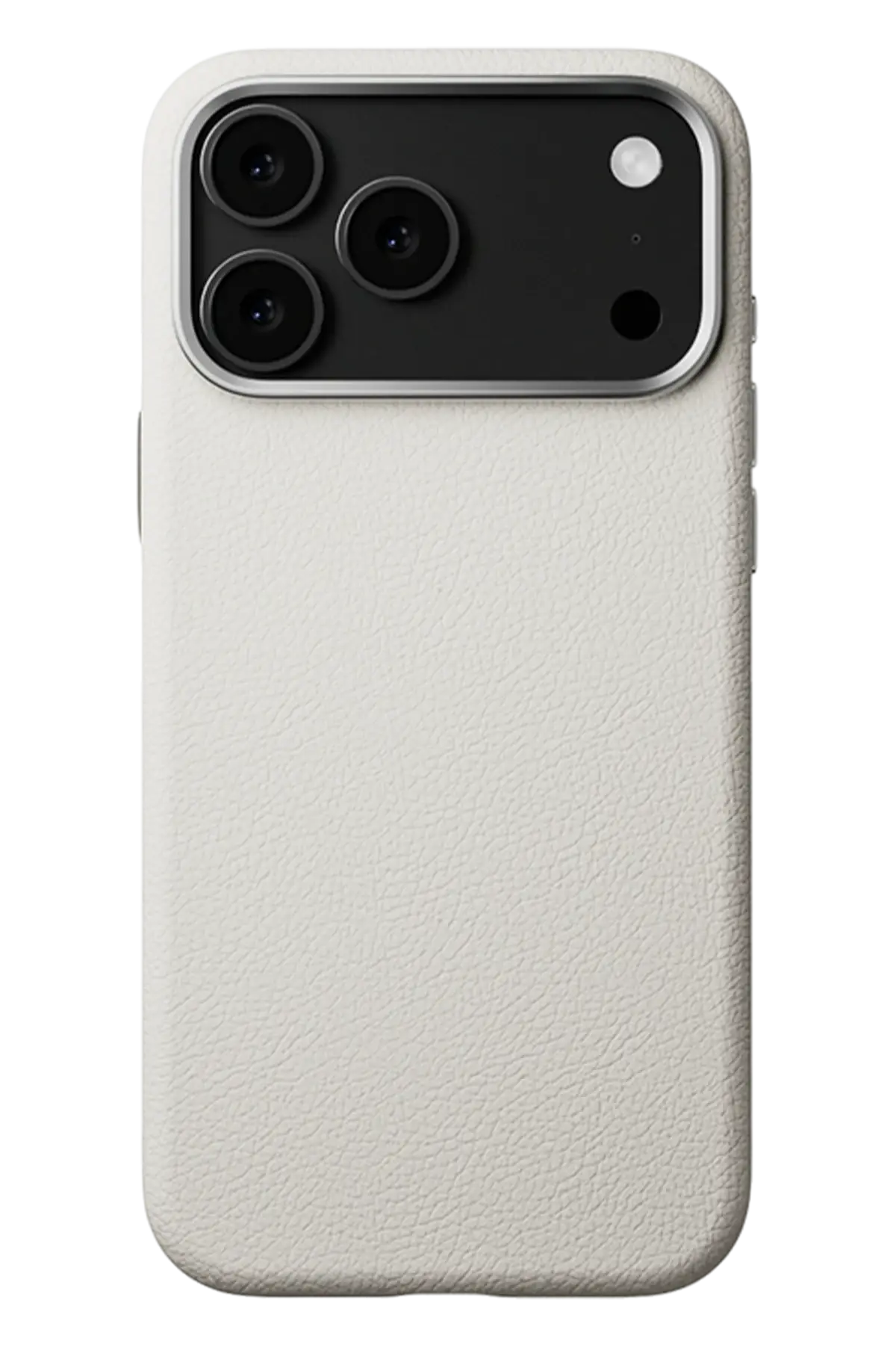 iPhone 17 Pro Wonder Deri Magsafe Kapak - Beyaz