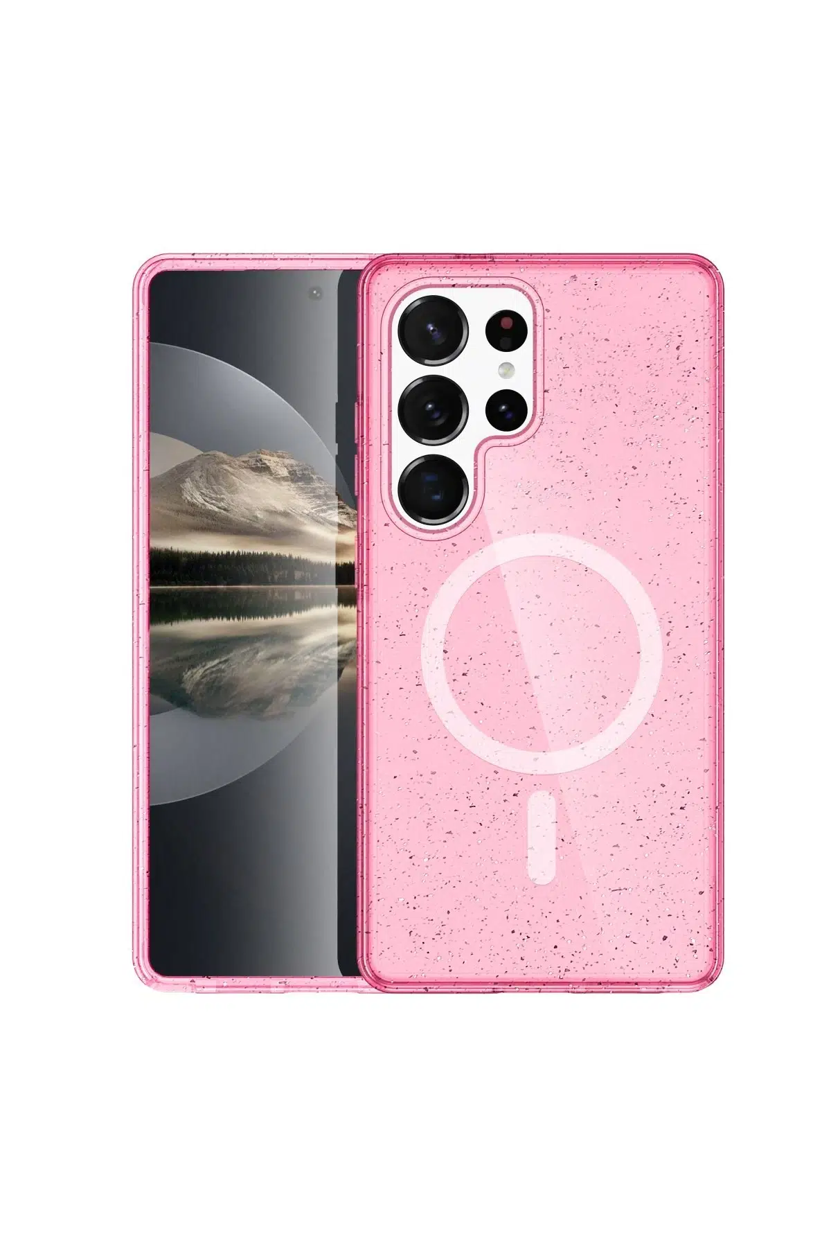 Joko Samsung Galaxy S23 Ultra Kılıf Star Magsafe Kapak - Pembe