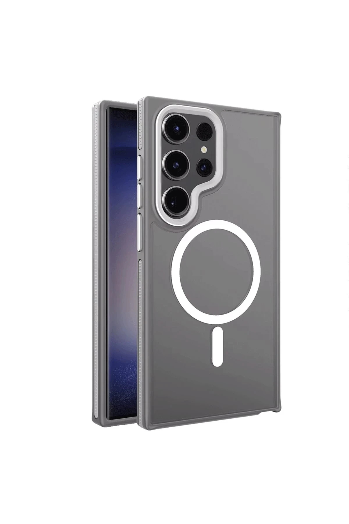 Samsung Galaxy S23 Ultra Winner Magsafe Kapak - Gri