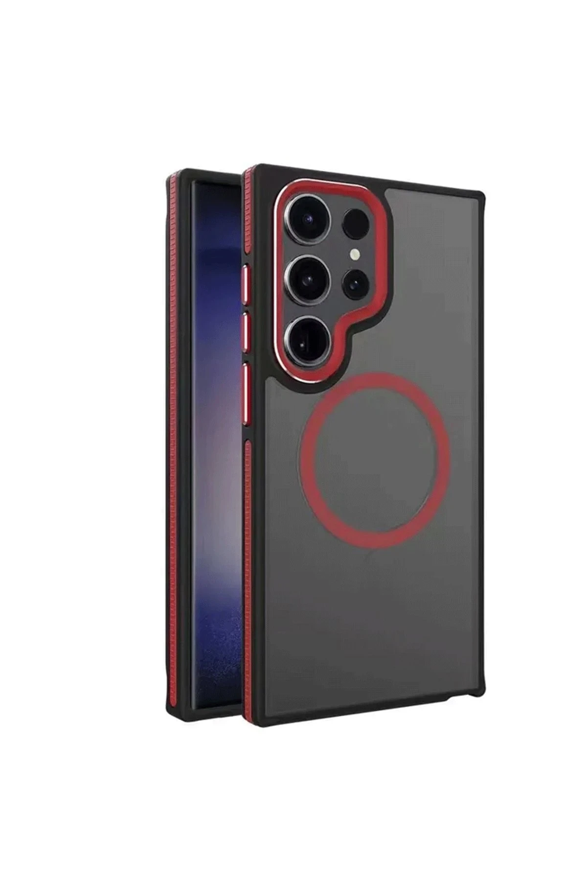 Samsung Galaxy S23 Ultra Winner Magsafe Kapak - Kırmızı