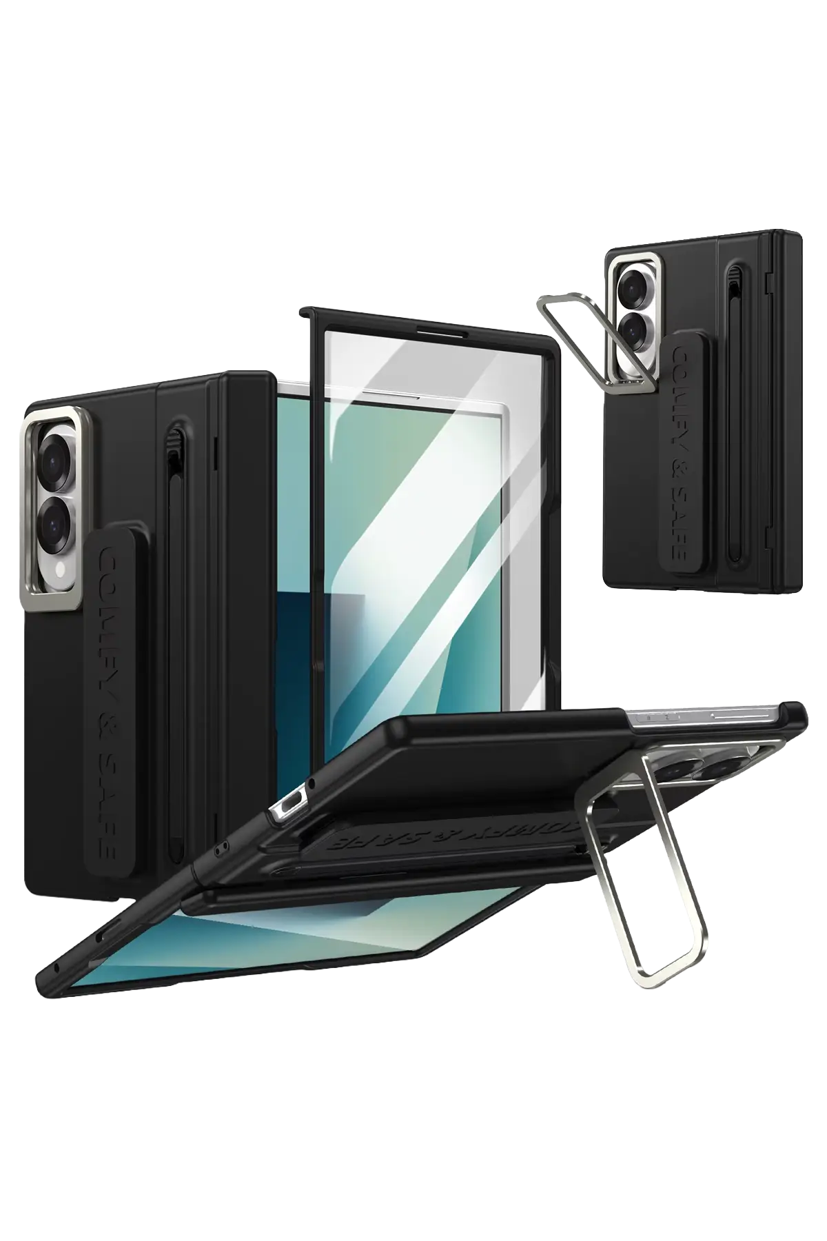 Joko Samsung Galaxy Z Fold 8 FoldPro Magsafe Kapak - Siyah