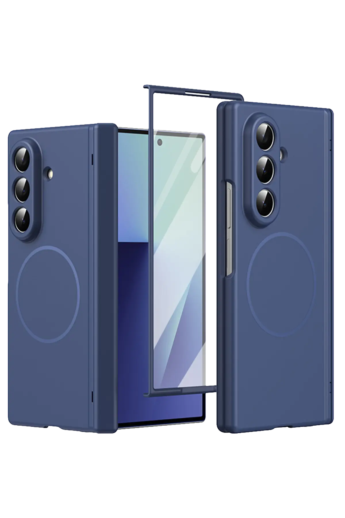 Joko Samsung Galaxy Z Fold 8 Ultra FlipPro Magsafe Kapak - Mavi