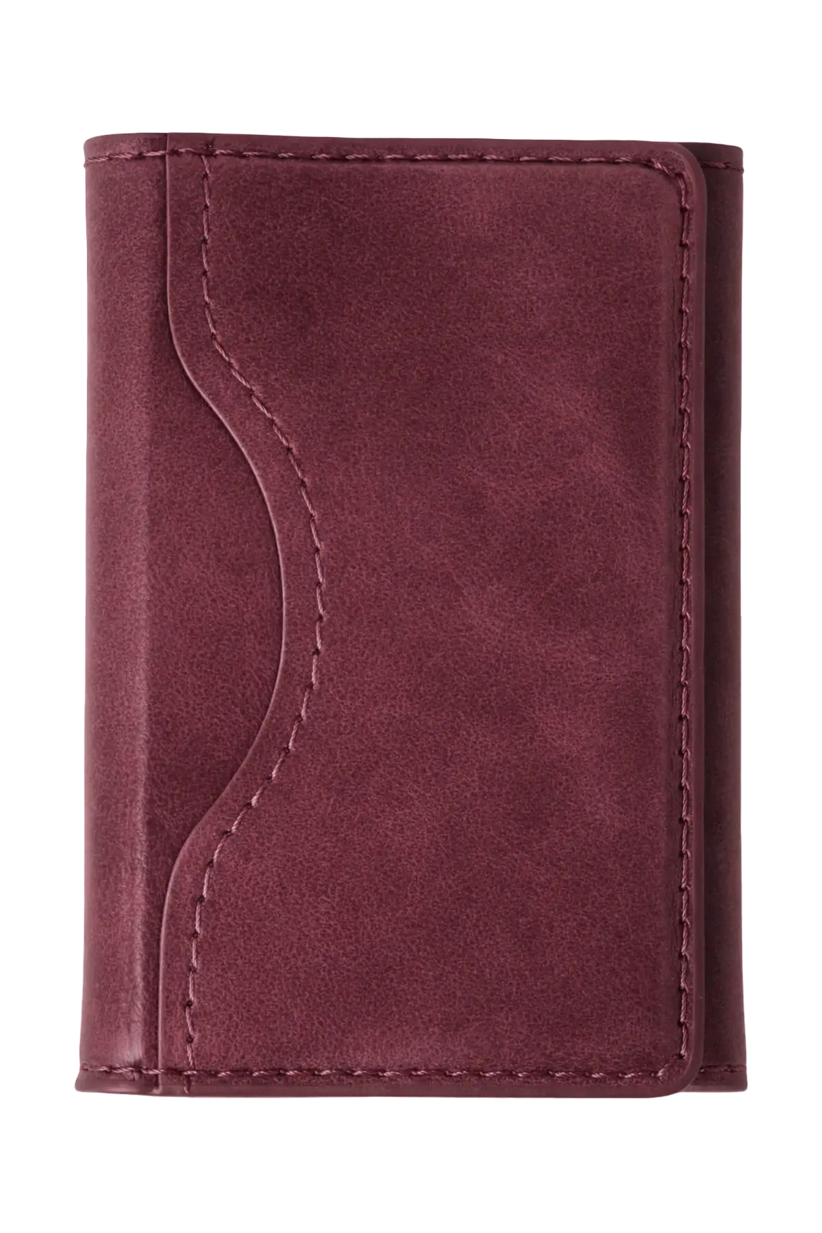 Fuchsia Tema MagneticSave Deri Kartlık - Mürdüm