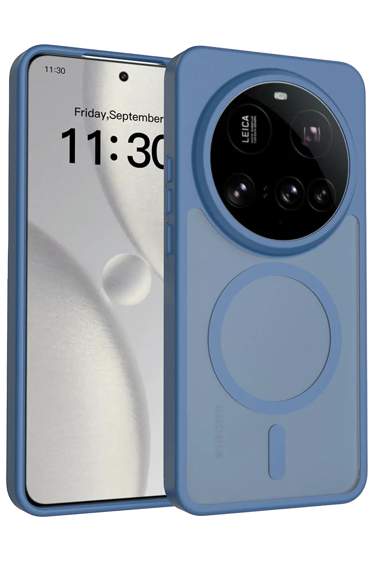 Fuchsia Xiaomi Mi 15 Ultra ile Uyumlu Jota Kablosuz Şarj Özellikli Kapak - Lacivert