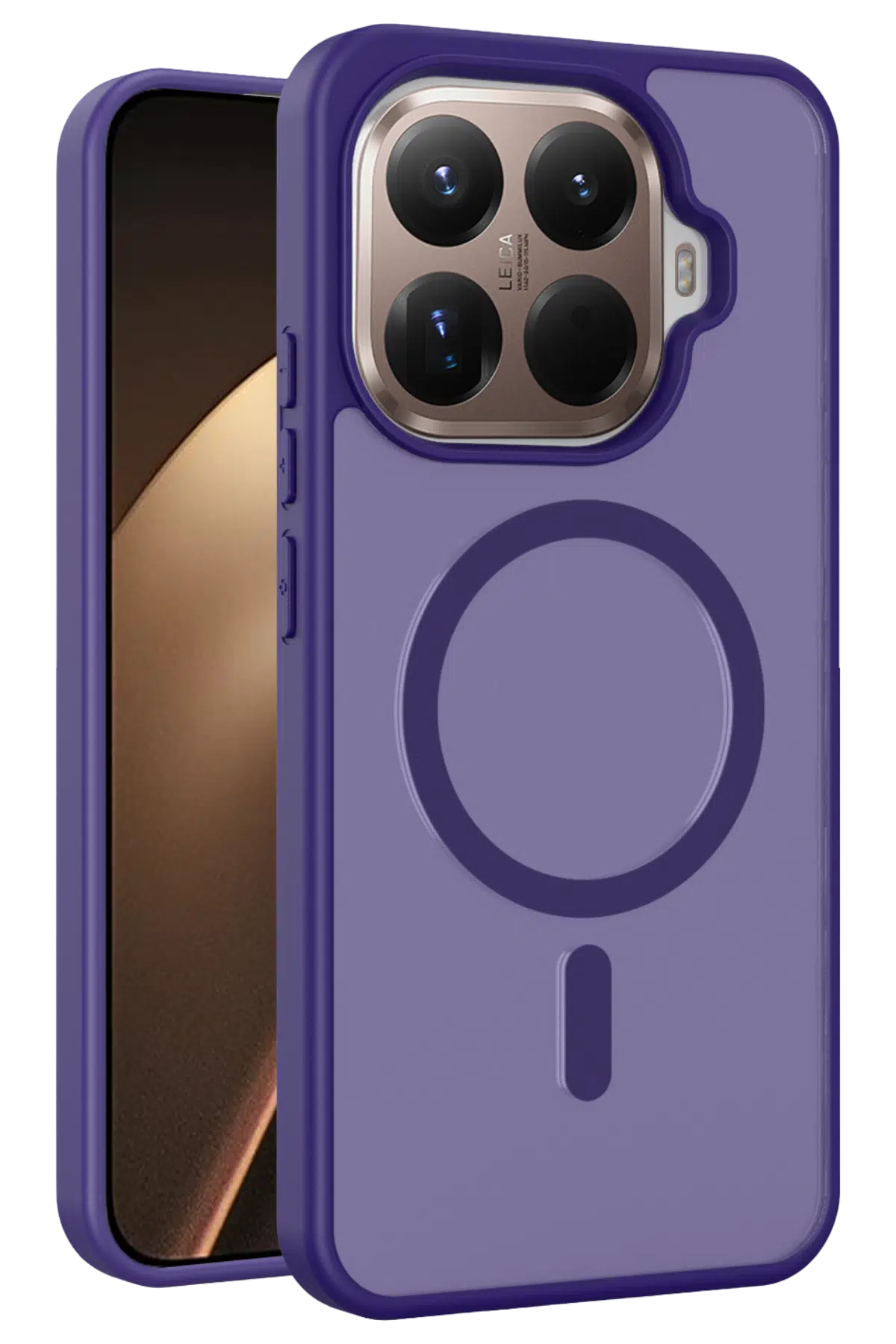 Fuchsia Xiaomi Mi 15T Pro Jota Magsafe Kapak - Derin Mor